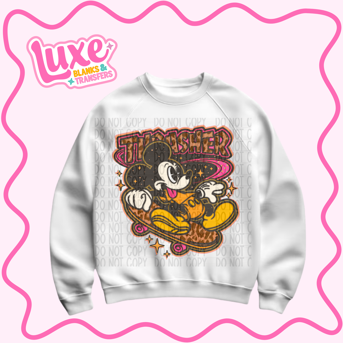 DTF Heat Transfer | Thrash3r Mick. | #1055