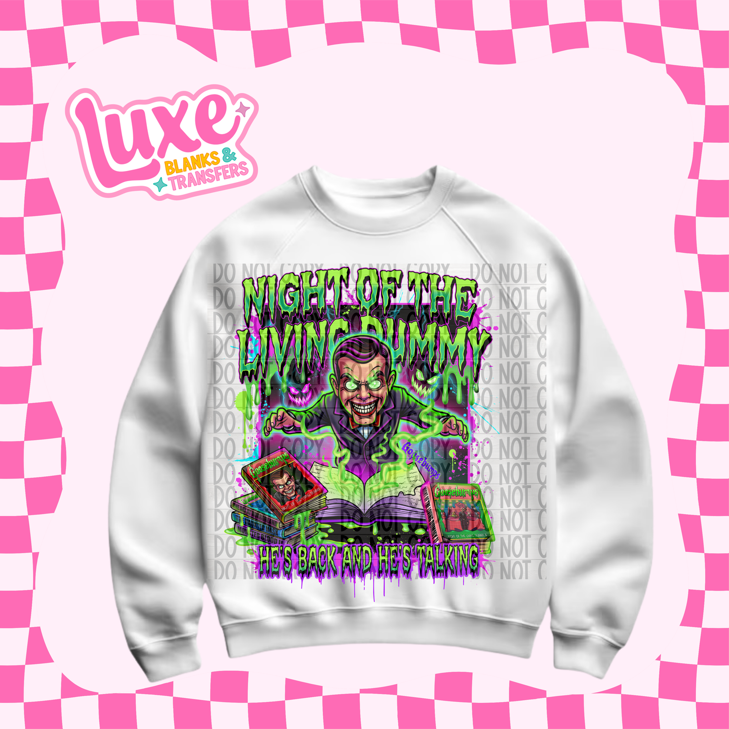 DTF Heat Transfer | Goosebumps | #582