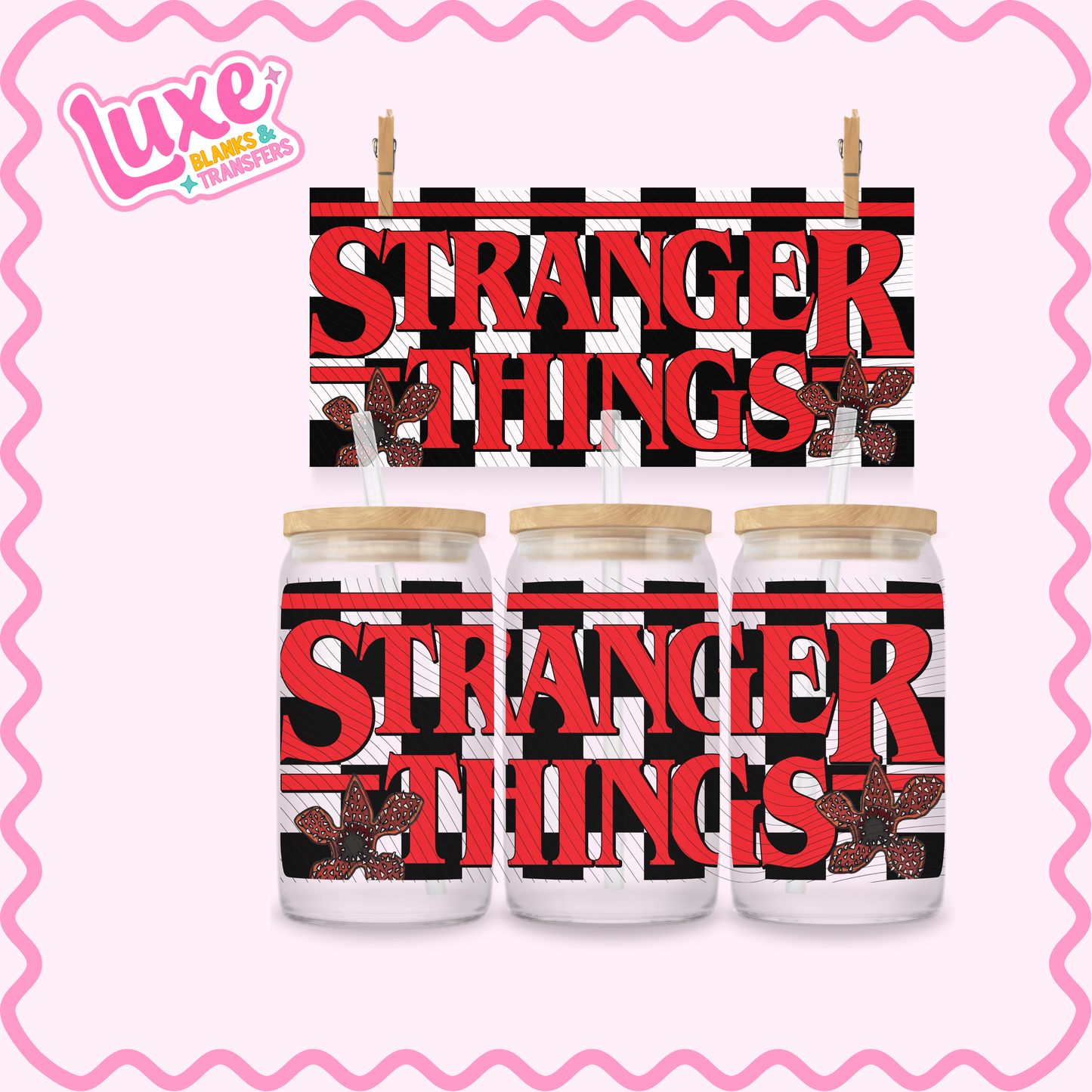 16oz UV DTF Wrap | Stranger Show | #2726