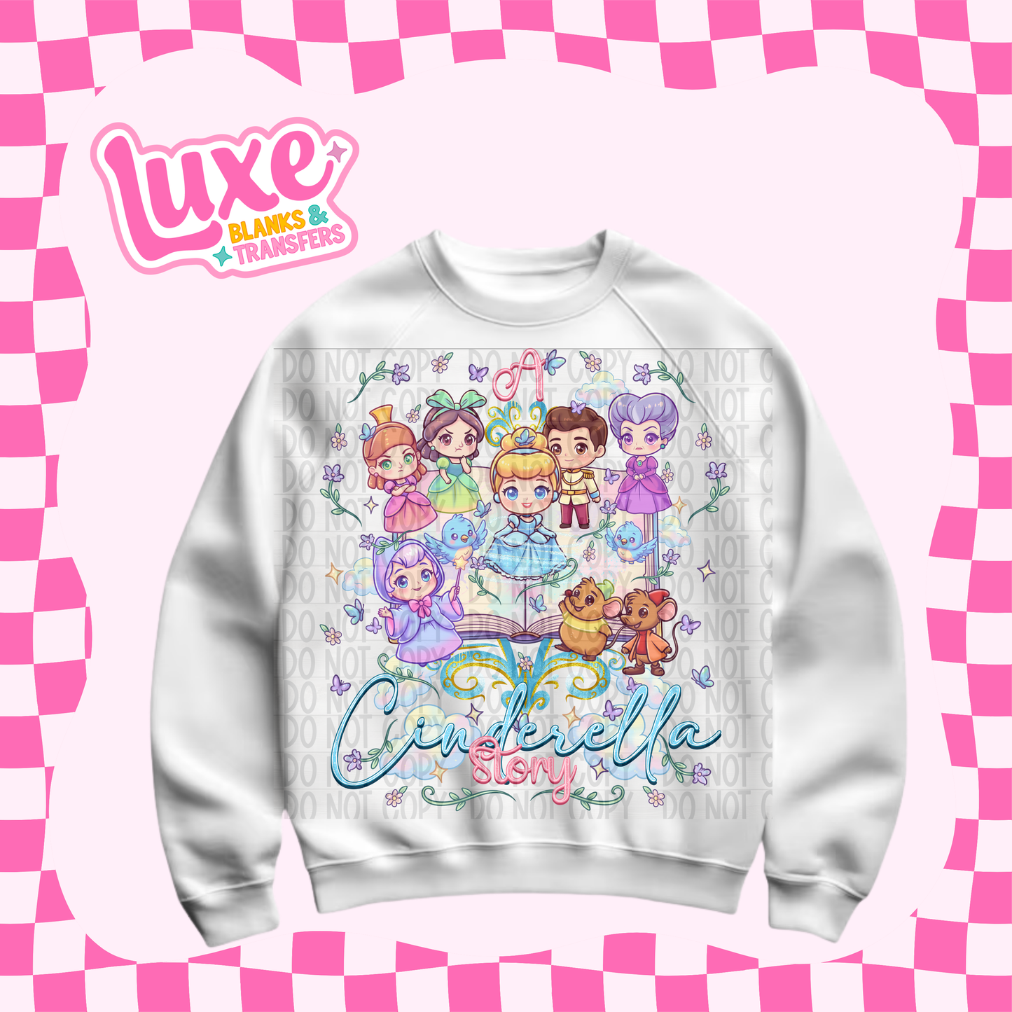 DTF Heat Transfer | Cind. Story | #587