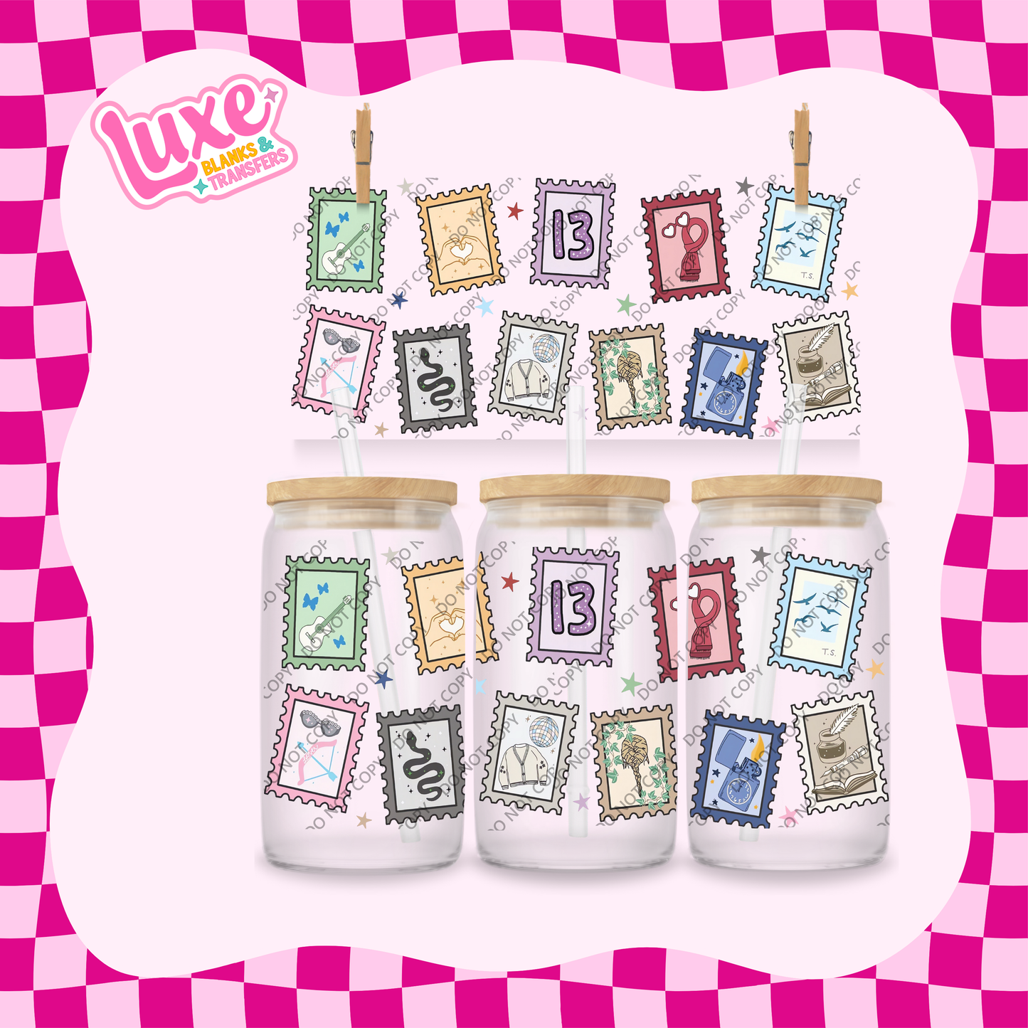 16oz UV DTF Wrap | T.Swift Albums | #1939