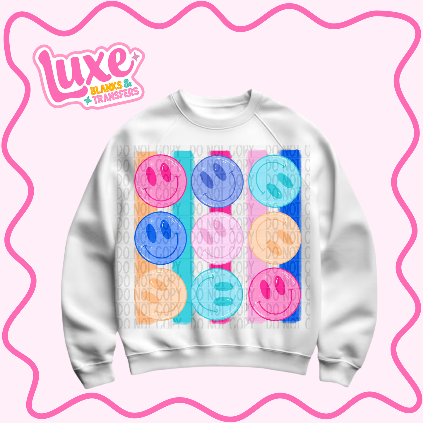 DTF Heat Transfer | Smiley | #1065