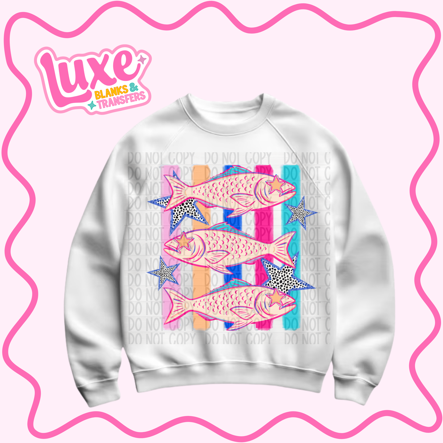 DTF Heat Transfer | Fish | #1067