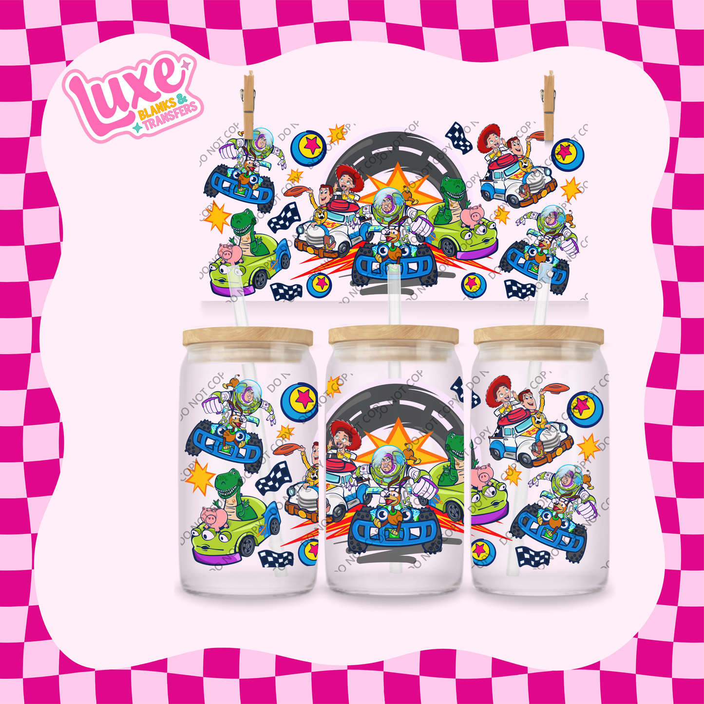 16oz UV DTF Wrap | T.Story Kart | #1951