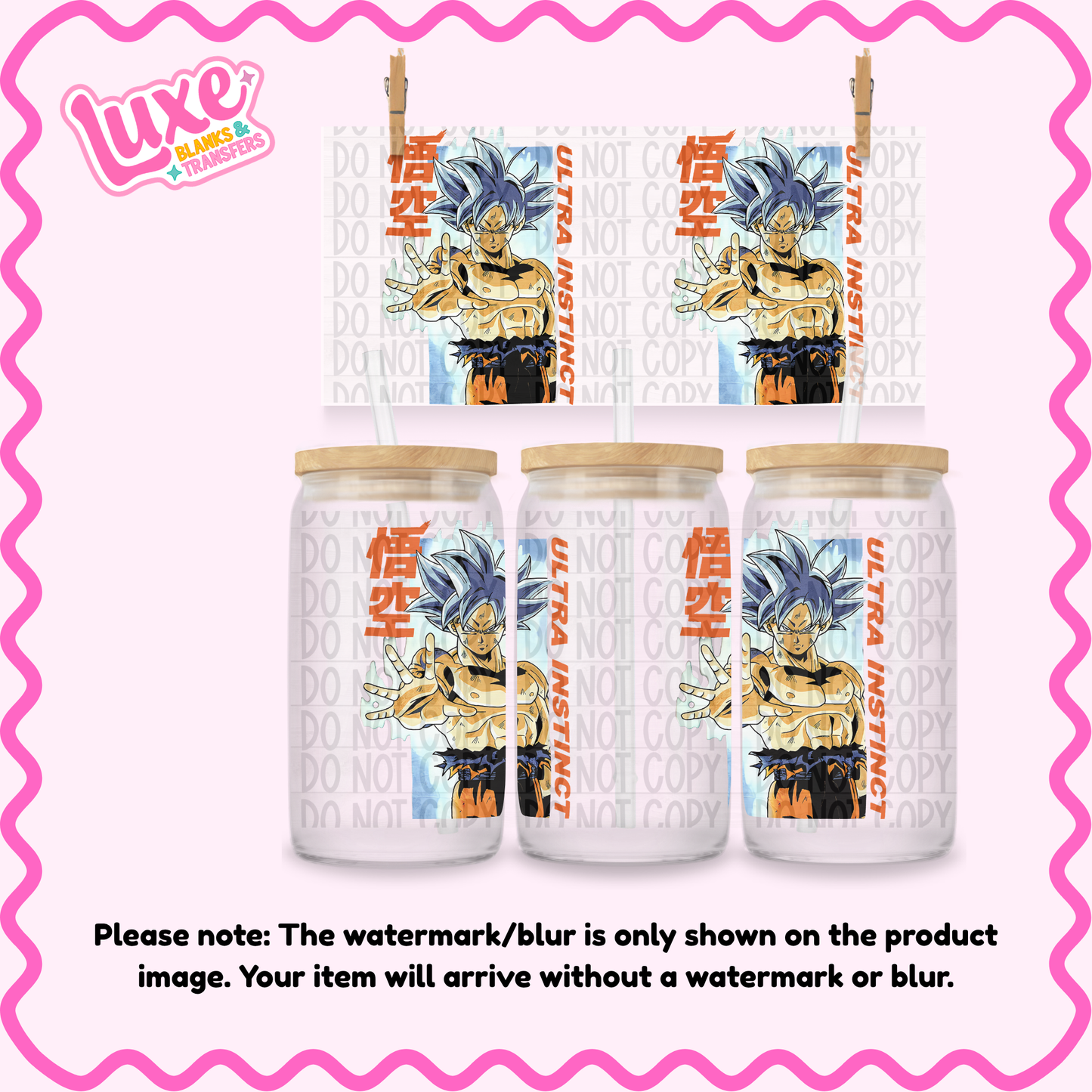 16oz UV DTF Wrap | Anime | #N233