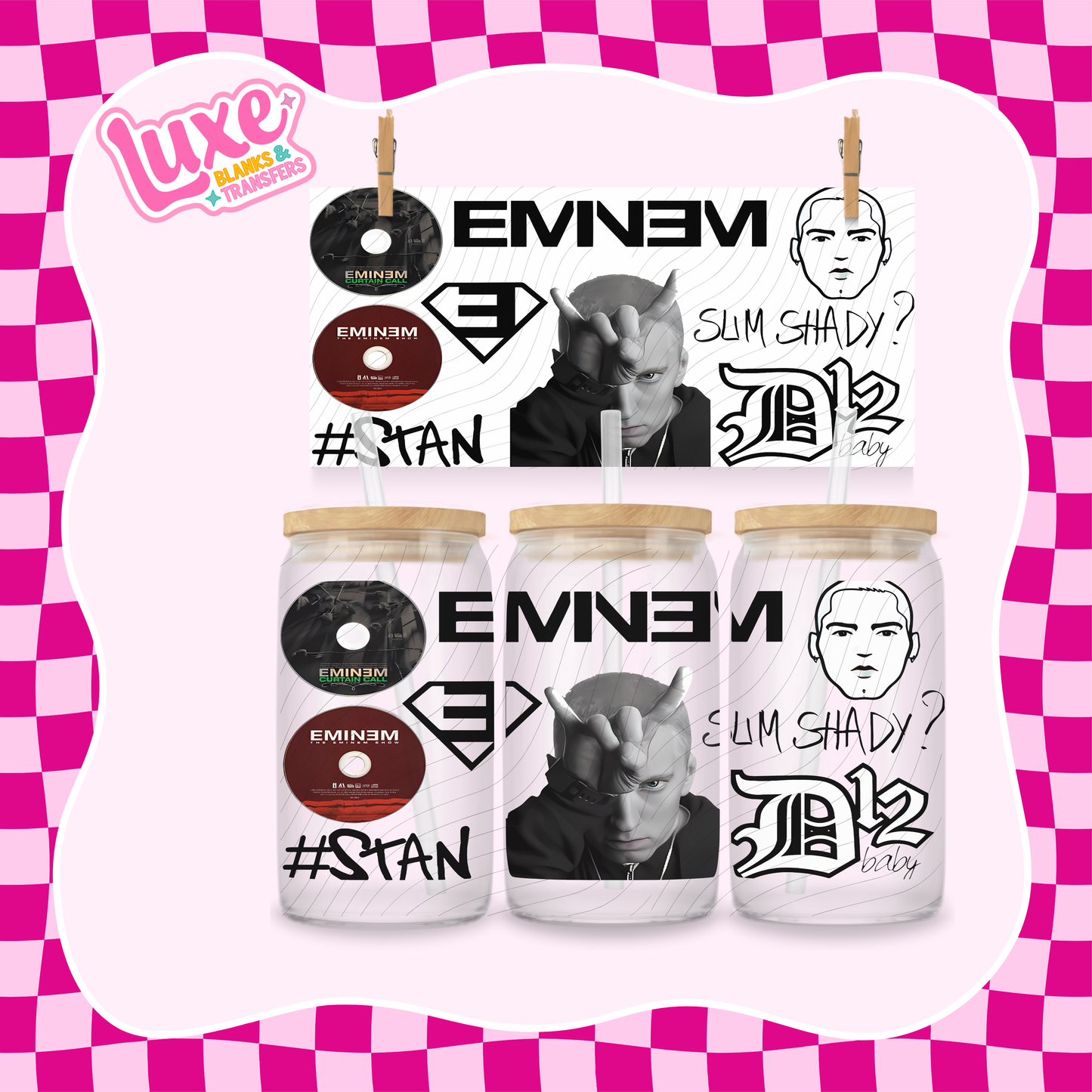 Emin/em 2 | 16oz UV DTF Wrap | #1464