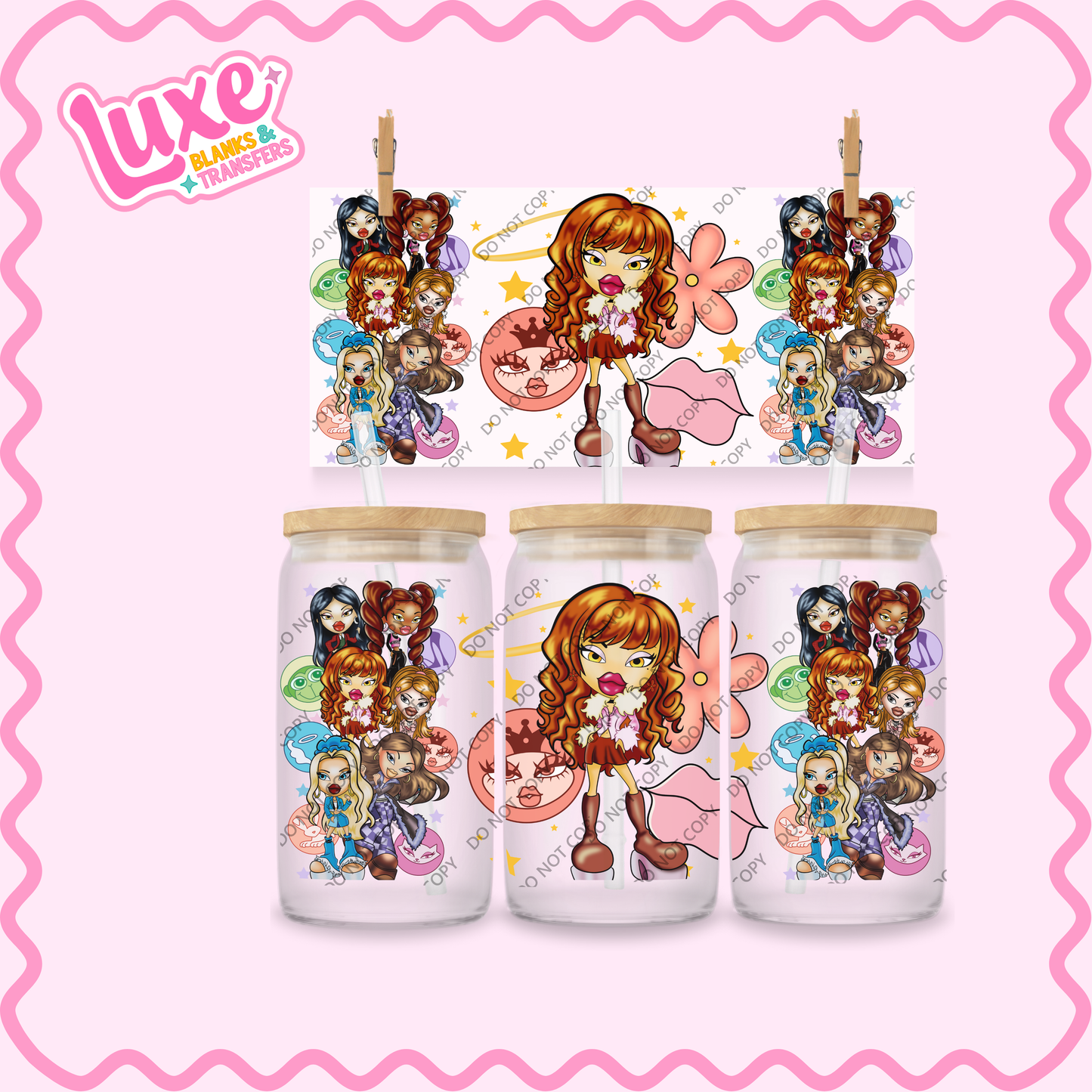 16oz UV DTF Wrap | Brat. | #2134