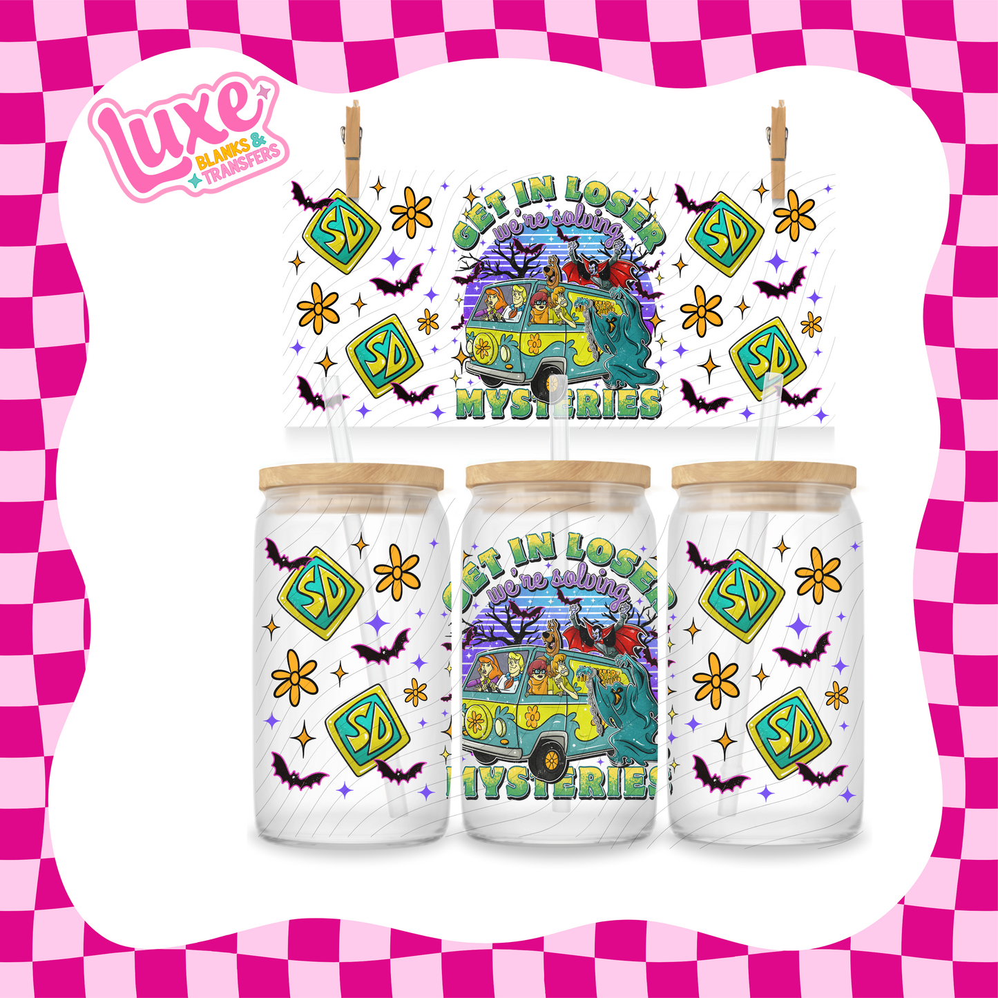 We're Solving Mysteries UV DTF Wrap (#967)