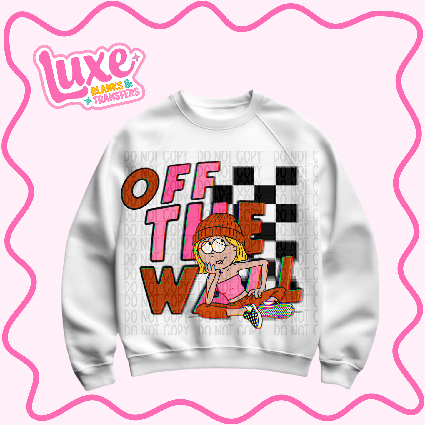 DTF Heat Transfer | Off The Wall Liz | #1083