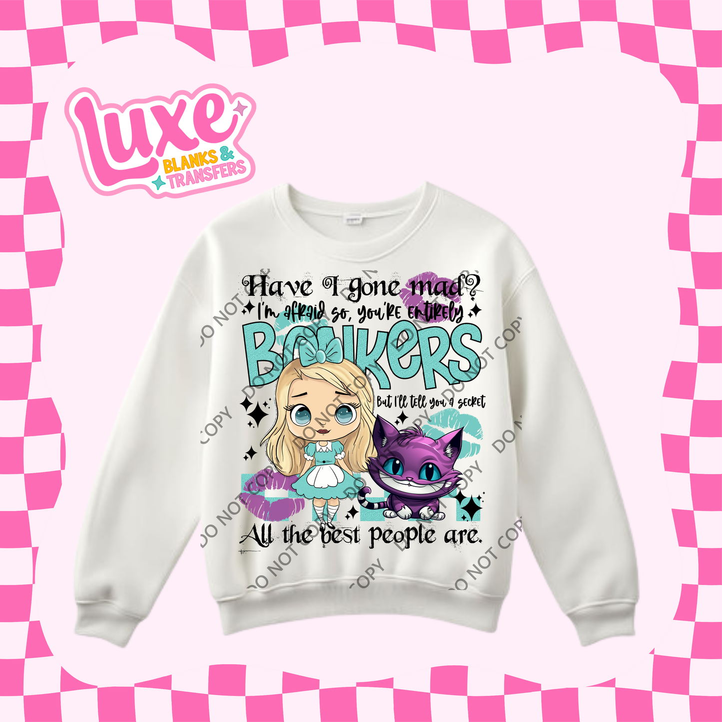 DTF Heat Transfer | Alice | #333