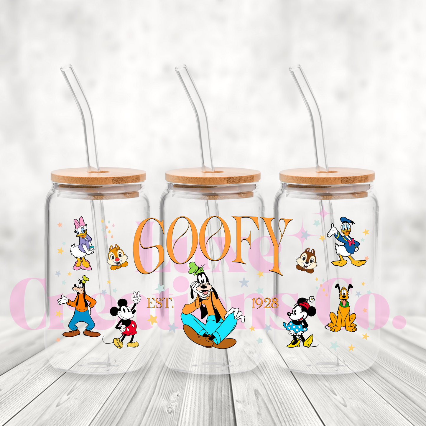 Goofy Character UV DTF Wrap (#285)