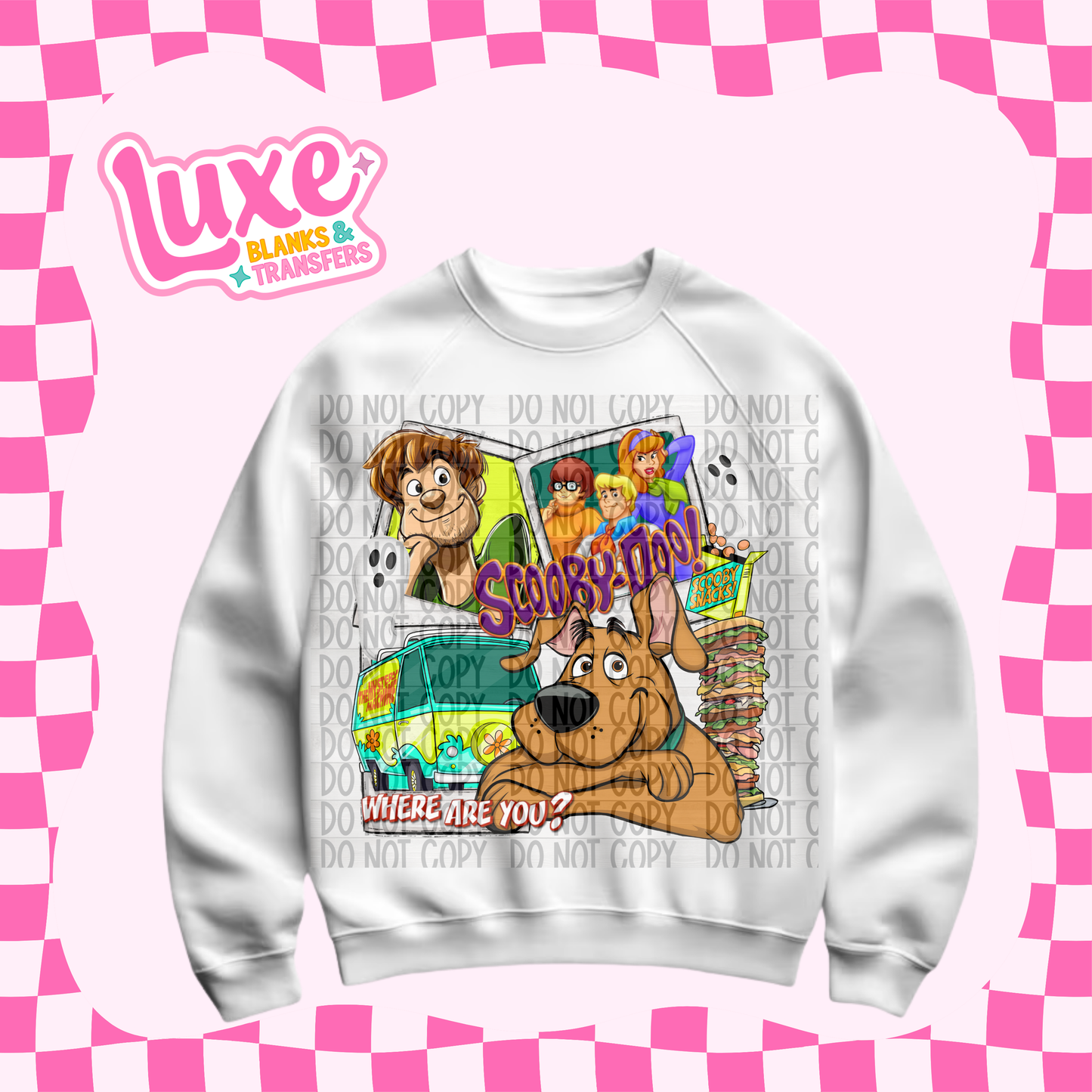 DTF Heat Transfer | Scoobs Polaroid | #614