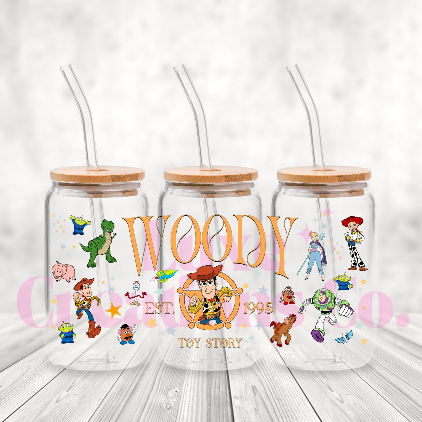 Woody Character UV DTF Wrap (#286)