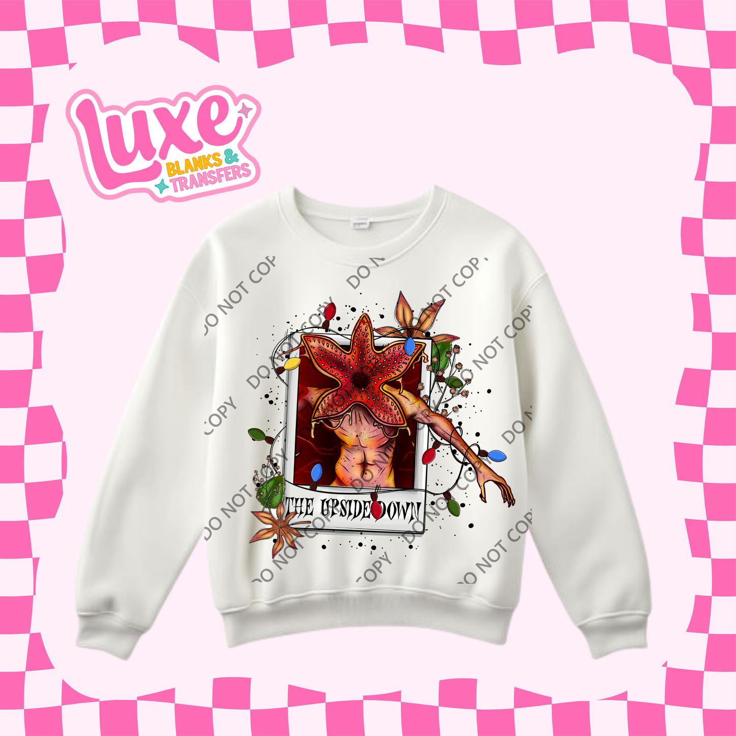 DTF Heat Transfer | The Upside Down | #337