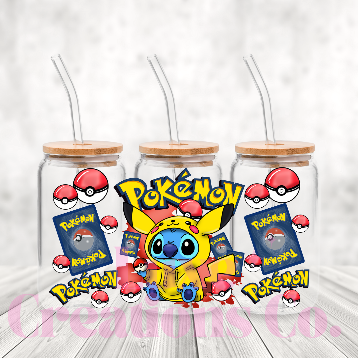 Poke Alien UV DTF Wrap (#302)