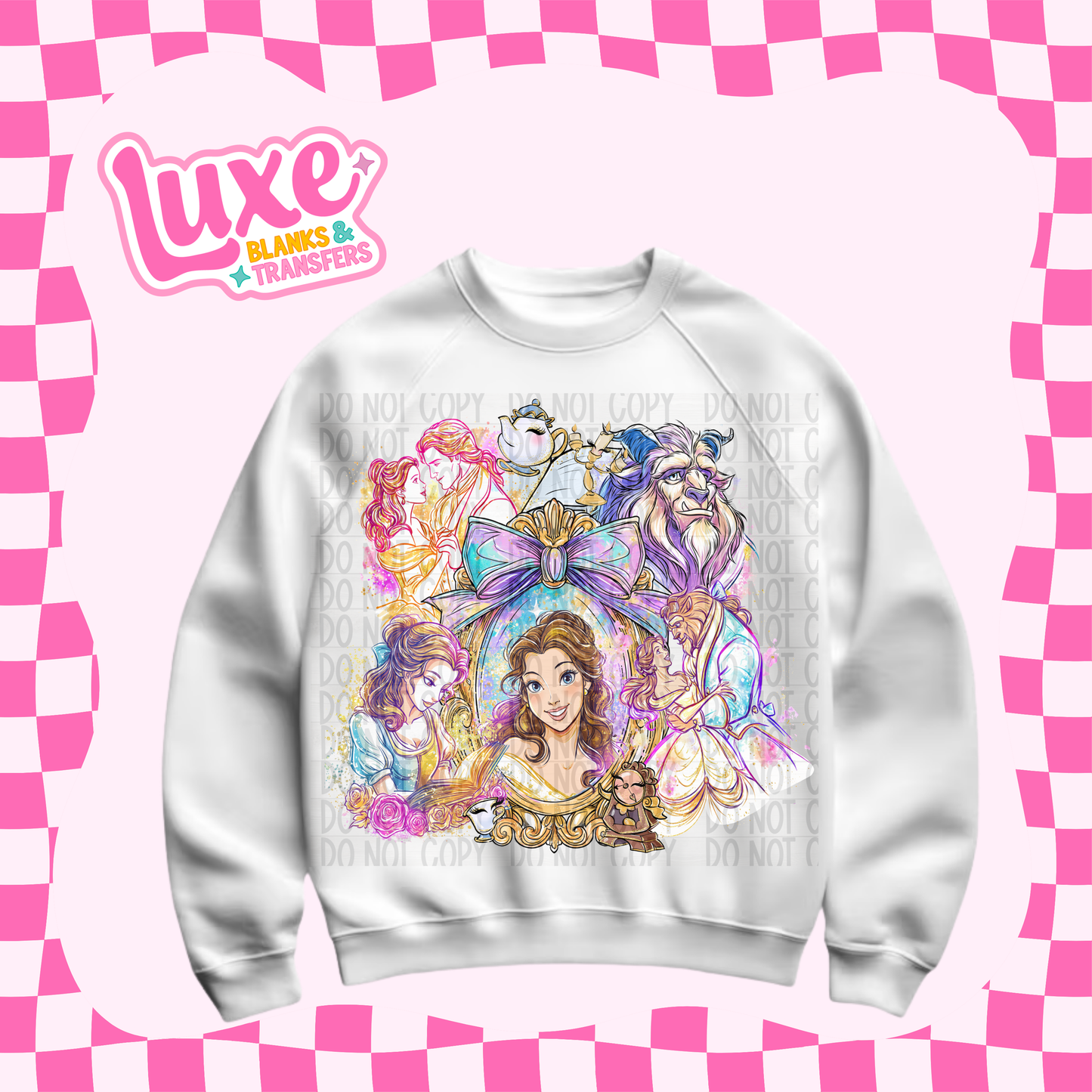 DTF Heat Transfer | Beauty Princess | #649