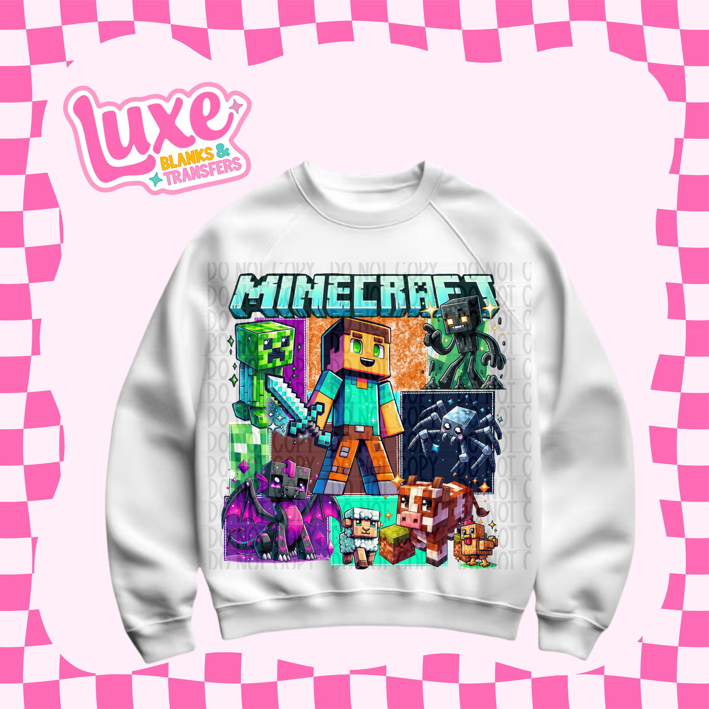 DTF Heat Transfer | Mine Game | #653