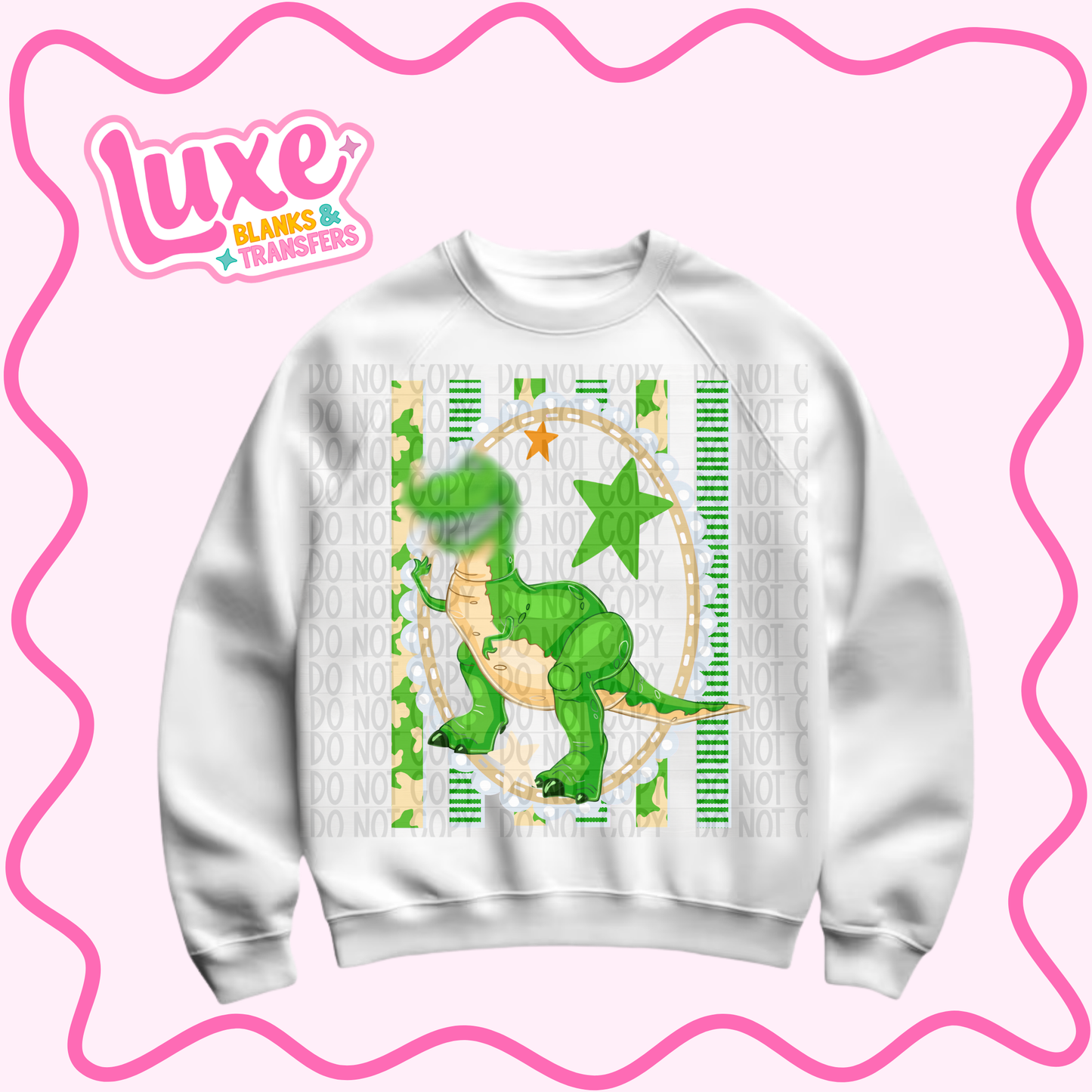 DTF Heat Transfer | Din0 Toy | #1133