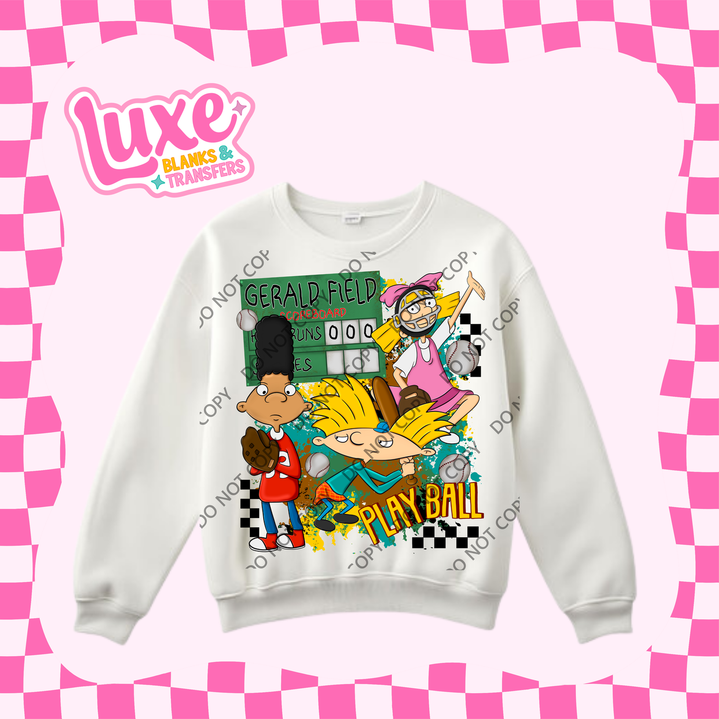 DTF Heat Transfer | Arnold Cartoon | #338