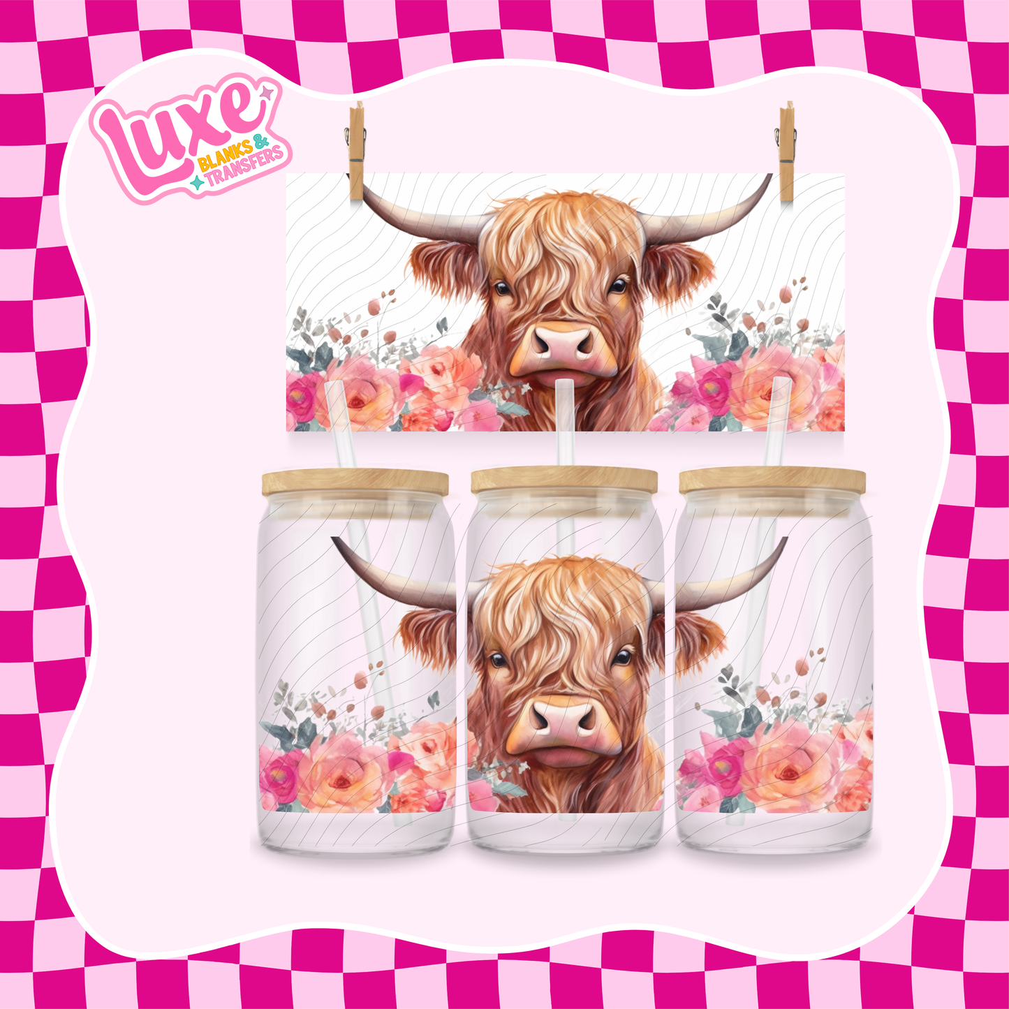 Highland 7 UV DTF Wrap (#1034)