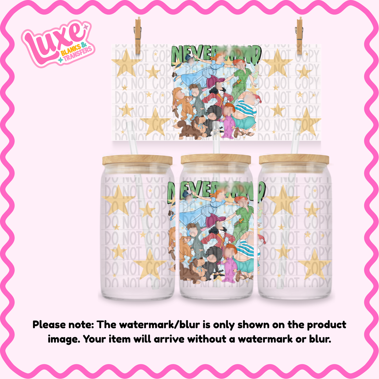 16oz UV DTF Wrap | Fairies Movie | #1769