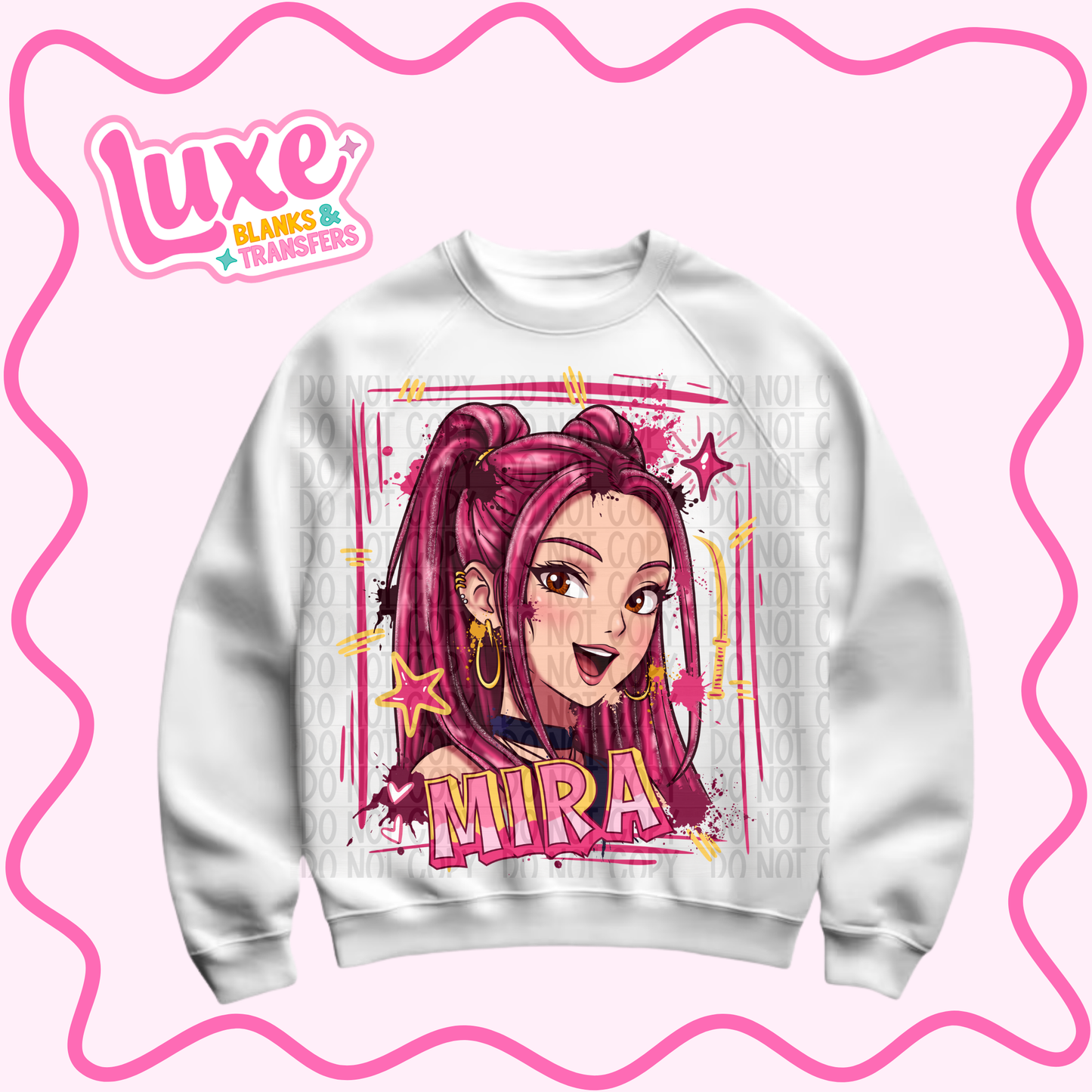 DTF Heat Transfer | M1r4 K-Pop | #1151