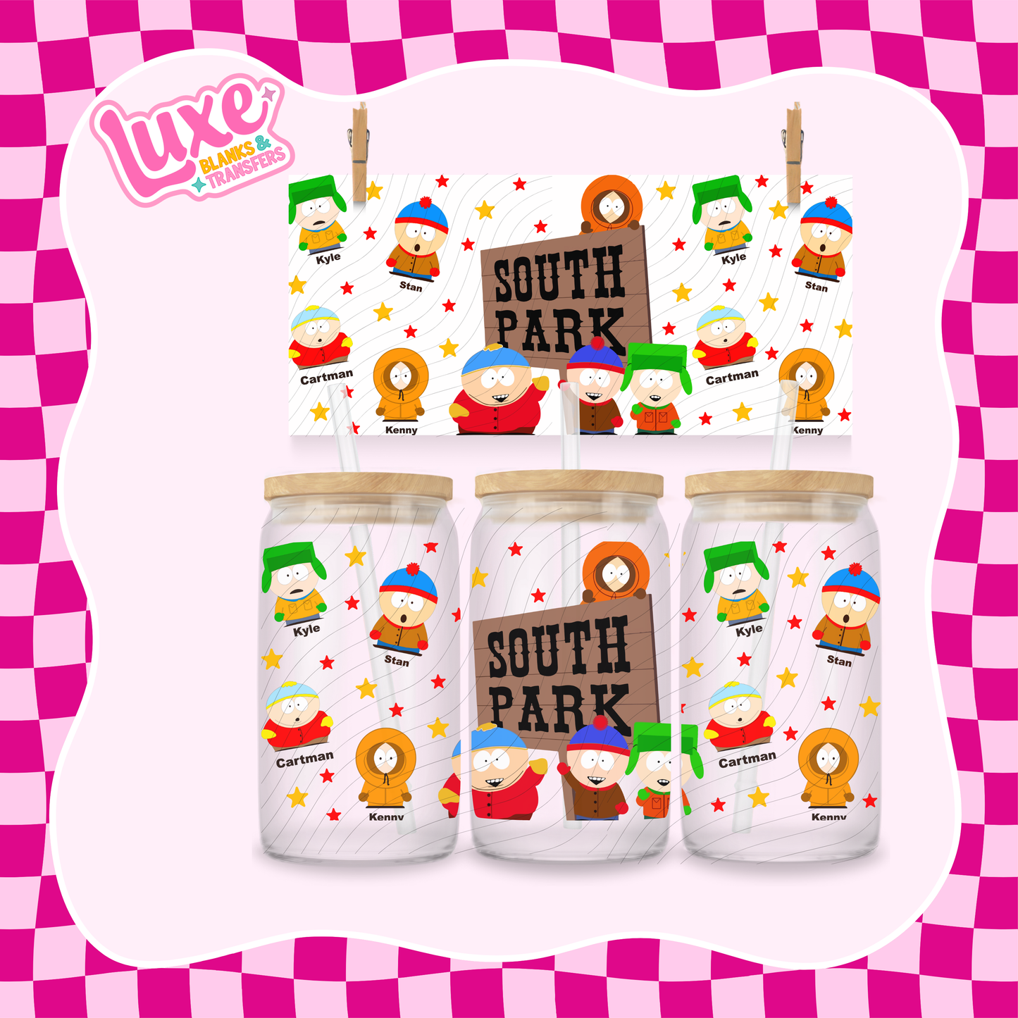 Sth. Park | 16oz UV DTF Wrap | #1540