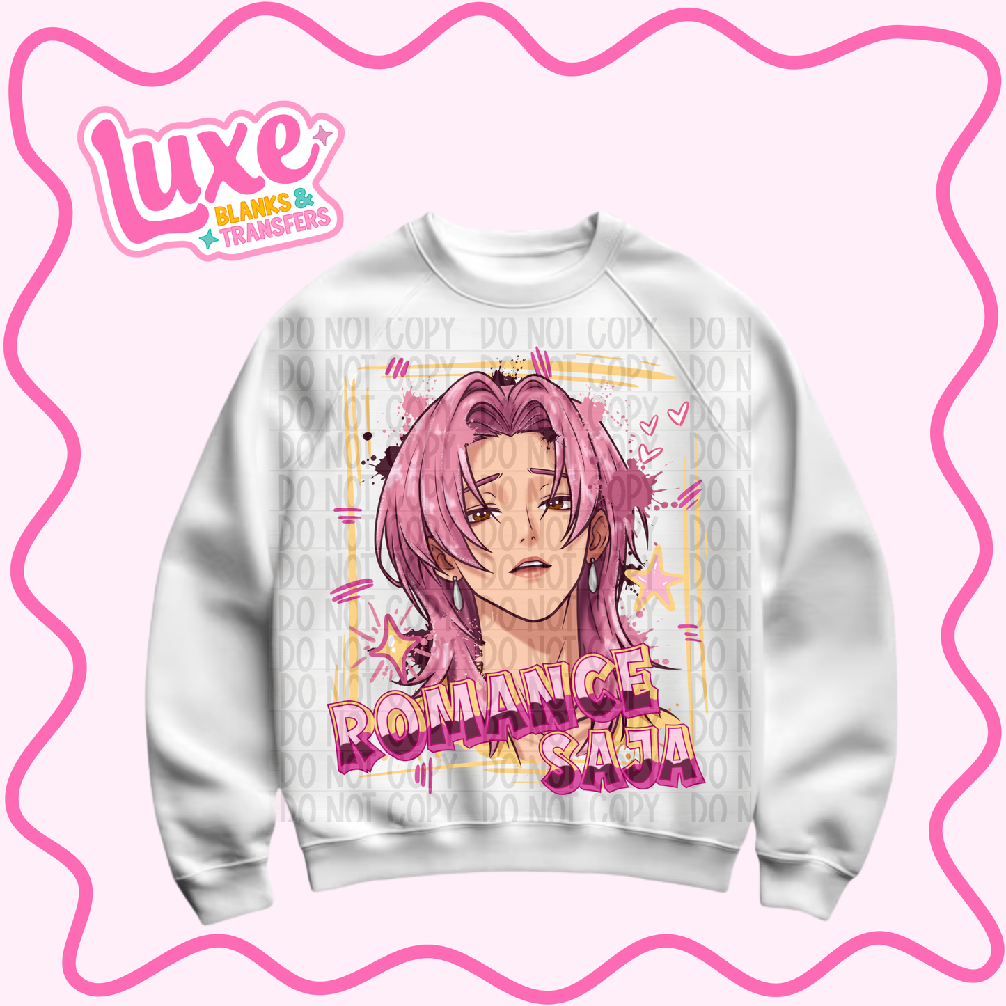 DTF Heat Transfer | Romance Saja | #1153