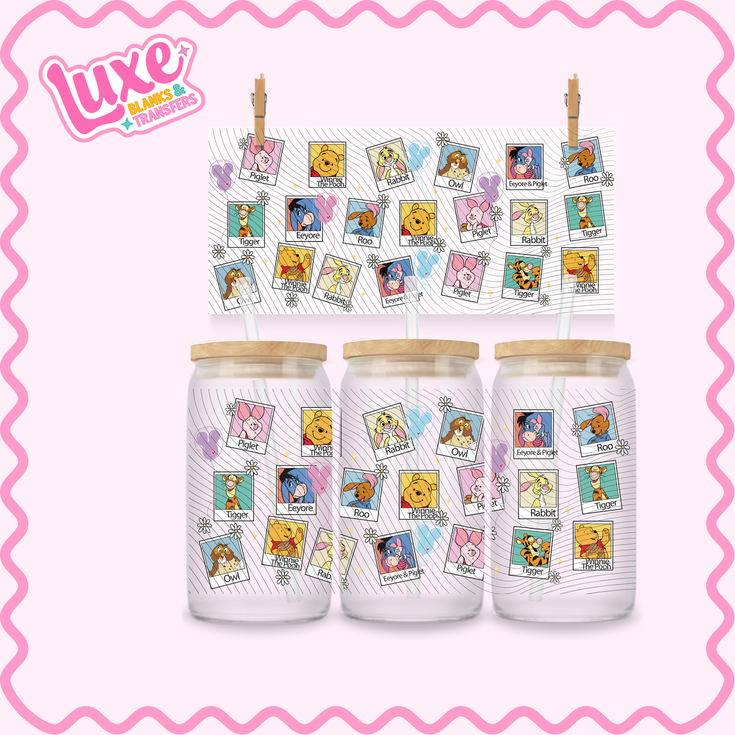 16oz UV DTF Wrap | Win Polaroid | #3301