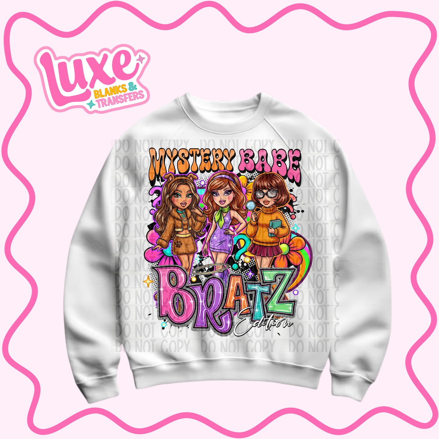 DTF Heat Transfer | Mystery Brat | #1155