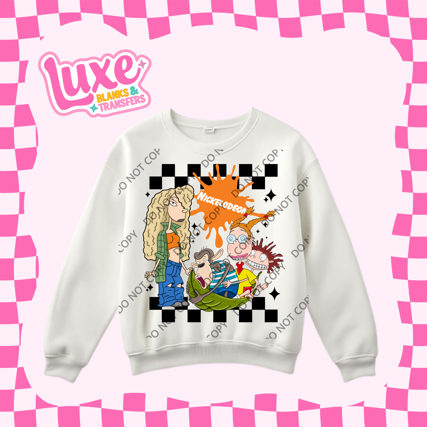 DTF Heat Transfer | Wild Family Cartoon Oldschool | #320