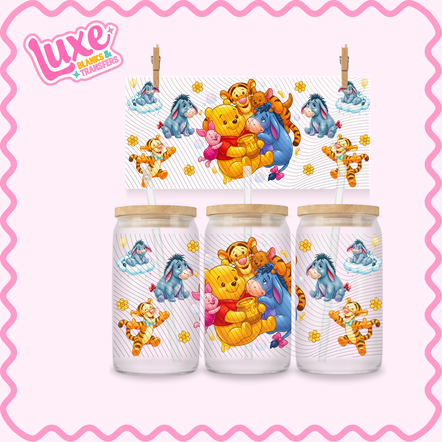 16oz UV DTF Wrap | Win Friends | #3304