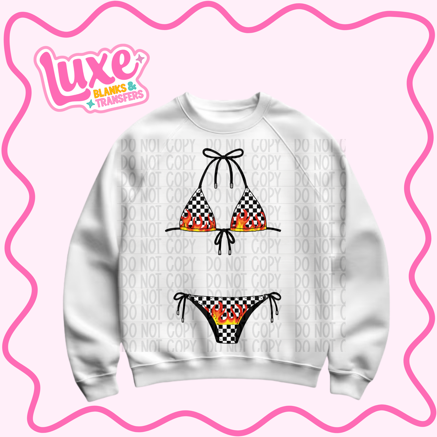 DTF Heat Transfer | Flame Kini | #1158
