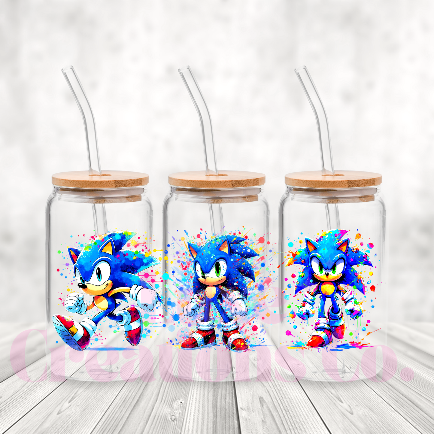 Sonic Colour UV DTF Wrap (#327)