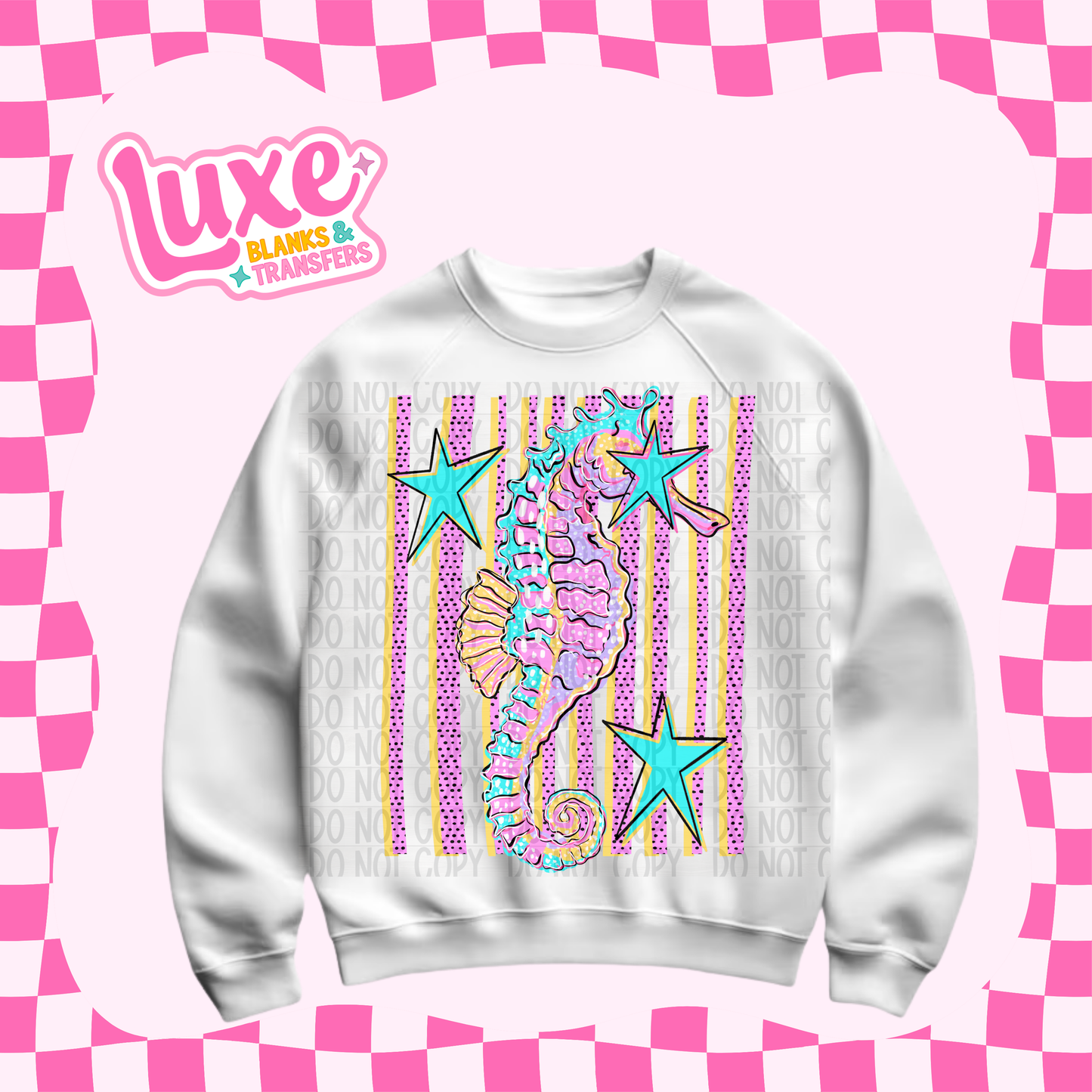 DTF Heat Transfer | Seahorse | #681