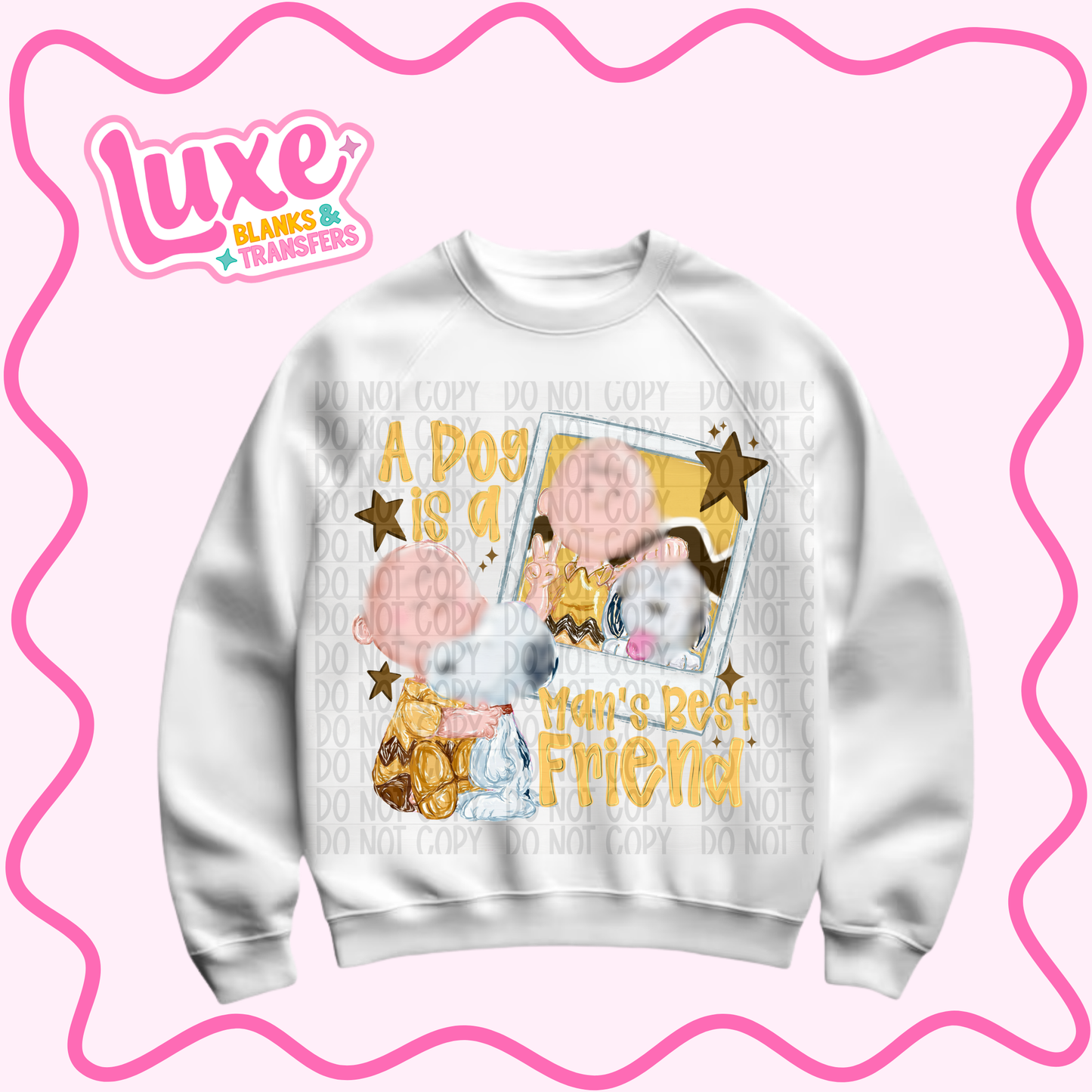 DTF Heat Transfer | Besties Dog | #1167