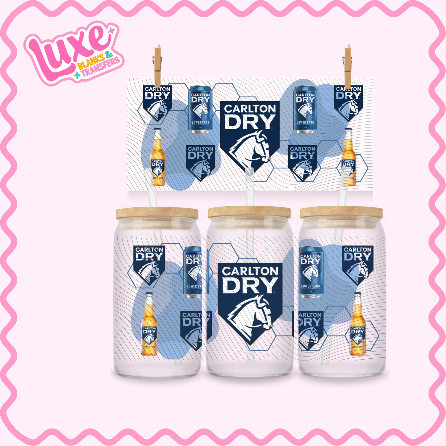 16oz UV DTF Wrap | Beer Dry | #2833