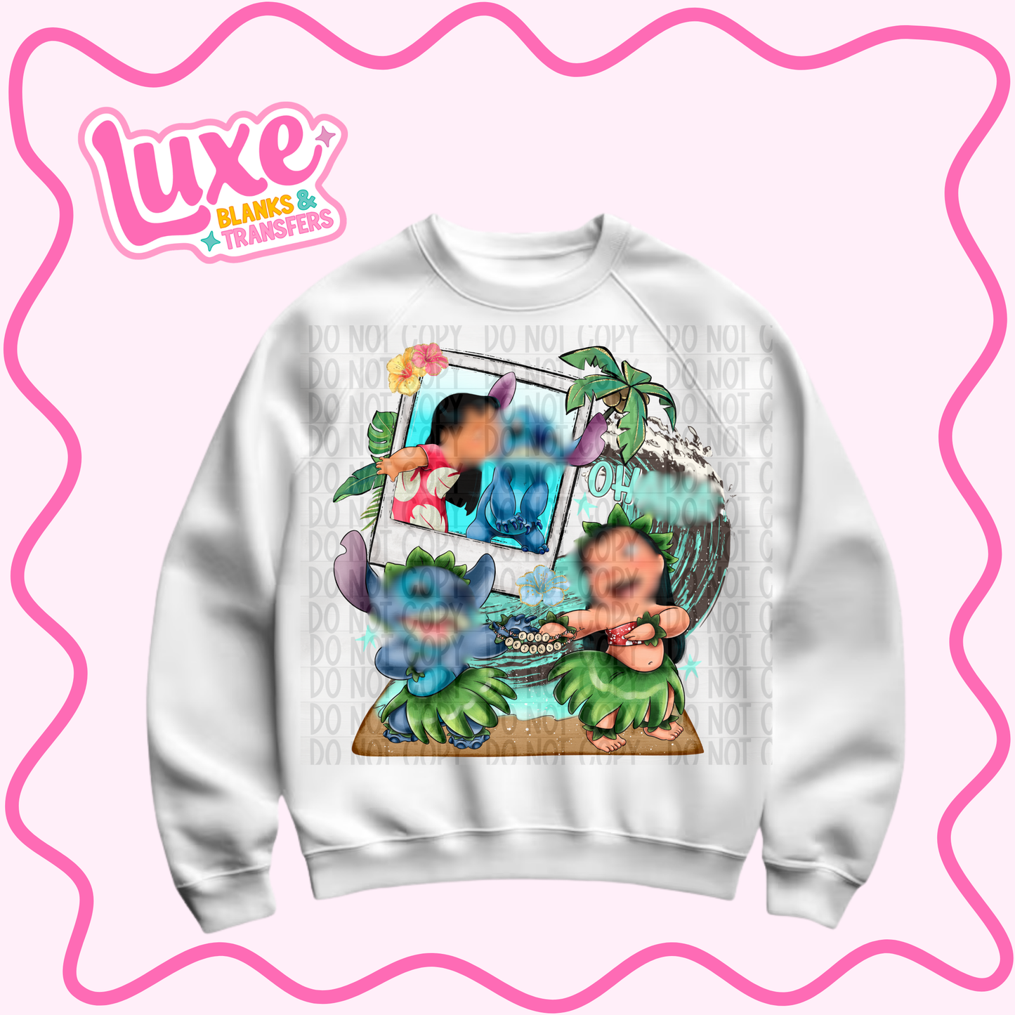 DTF Heat Transfer | Besties Blu3 Guy | #1174