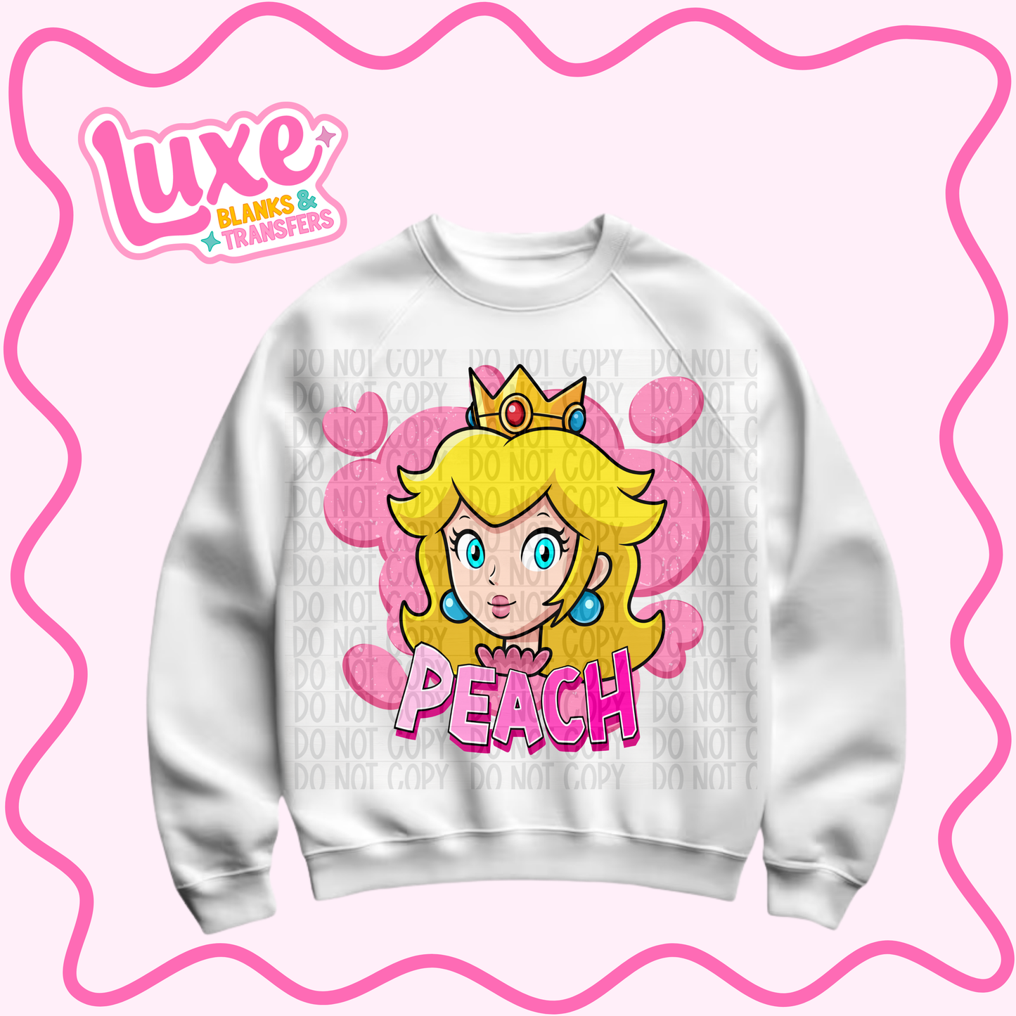 DTF Heat Transfer | Peach | #776