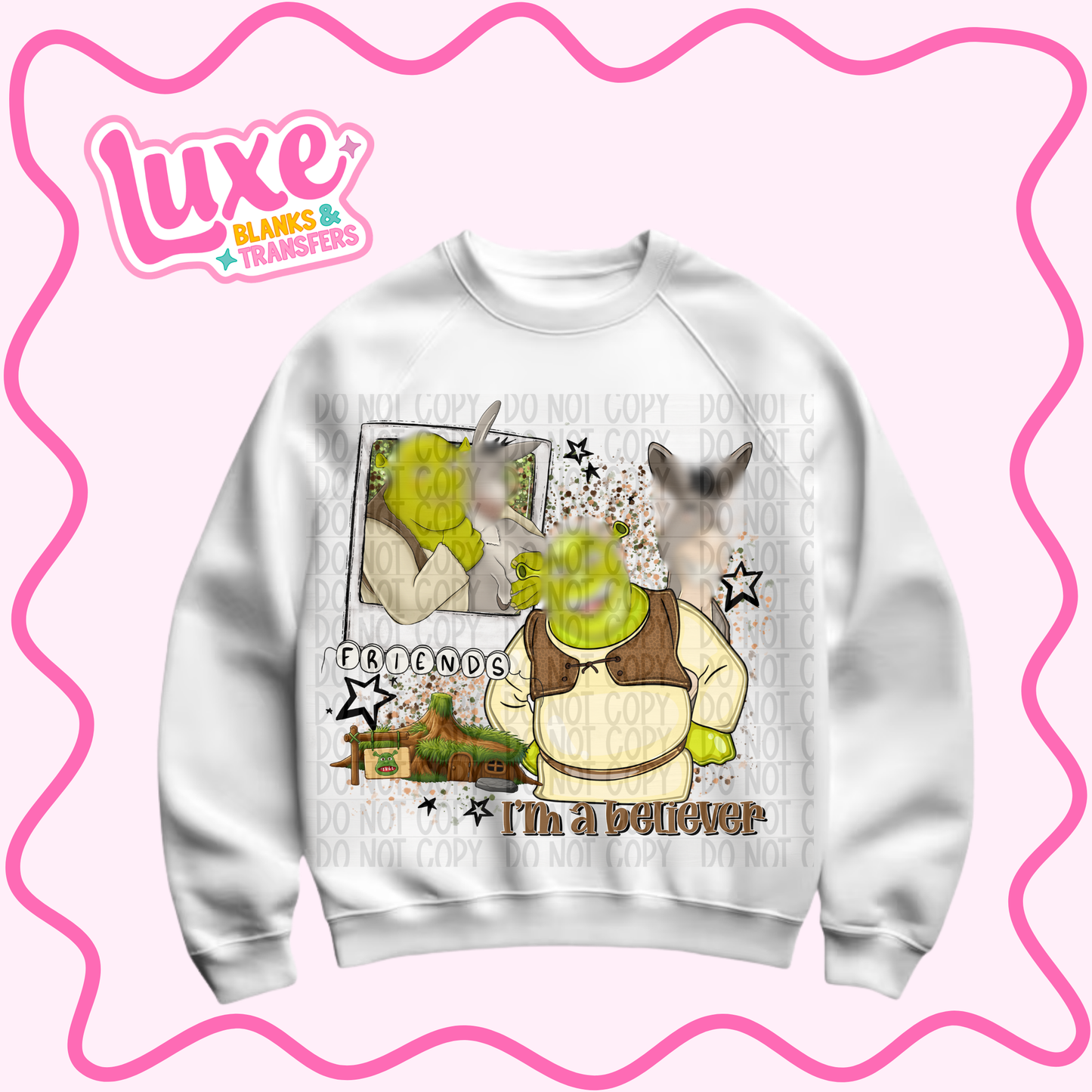 DTF Heat Transfer | Besties Swamp | #1183