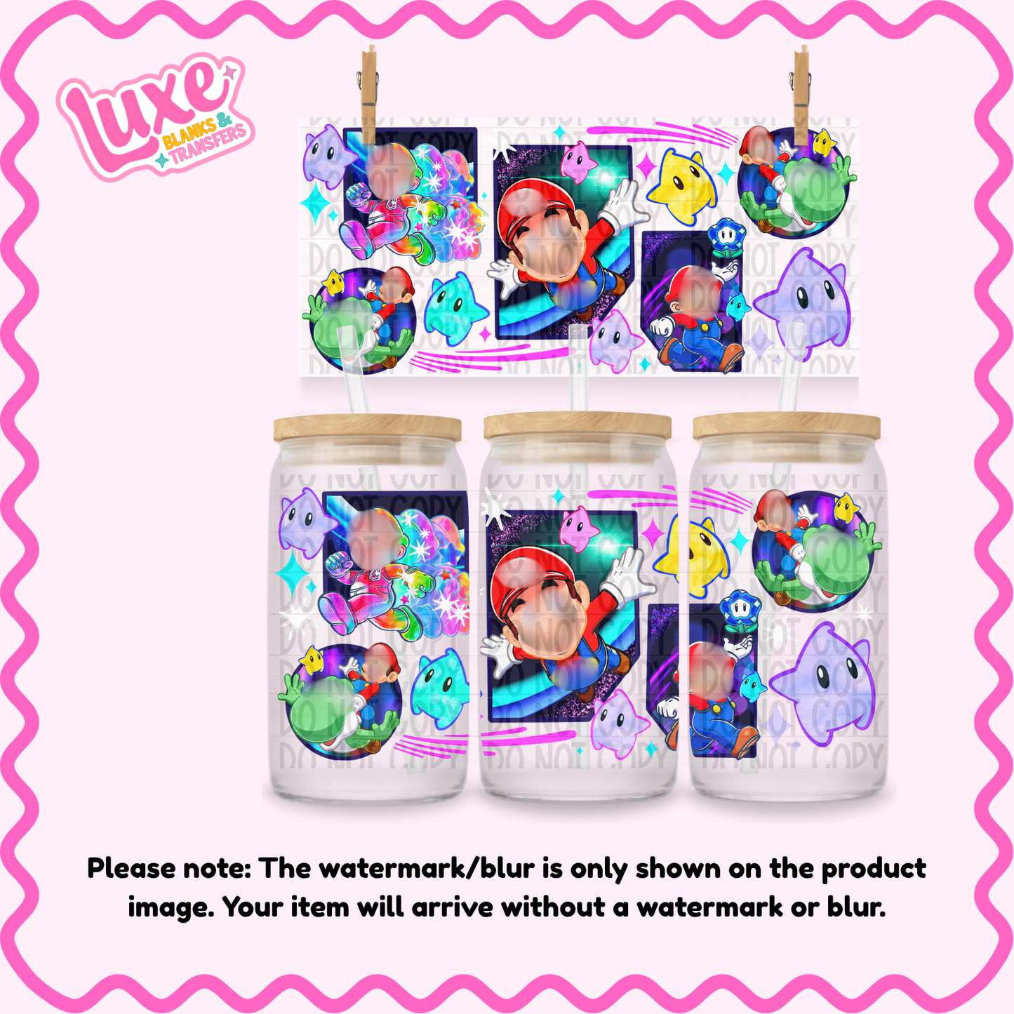 16oz UV DTF Wrap | Sup3r M | #2615