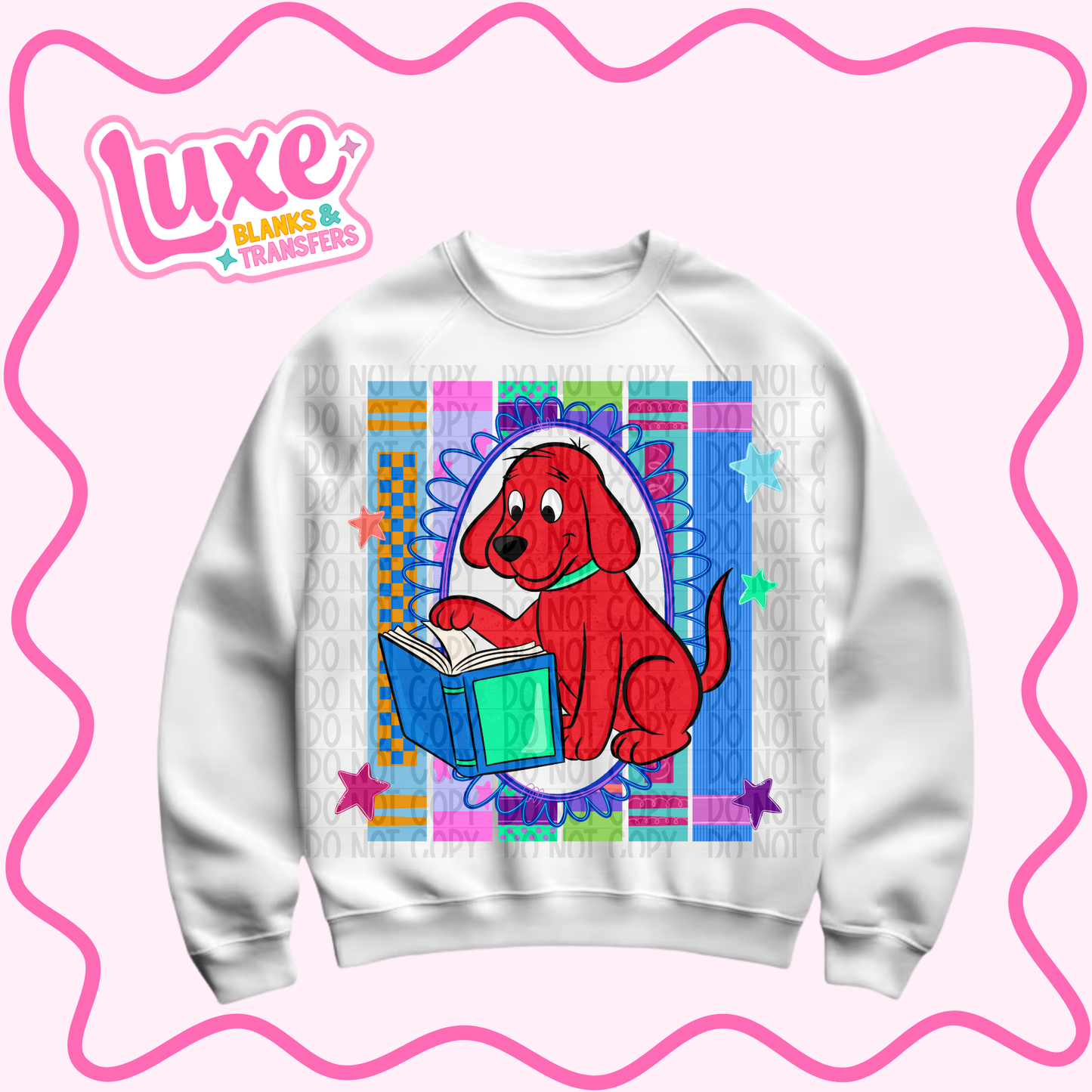 DTF Heat Transfer | Storybook Collection Red Dog | #1193