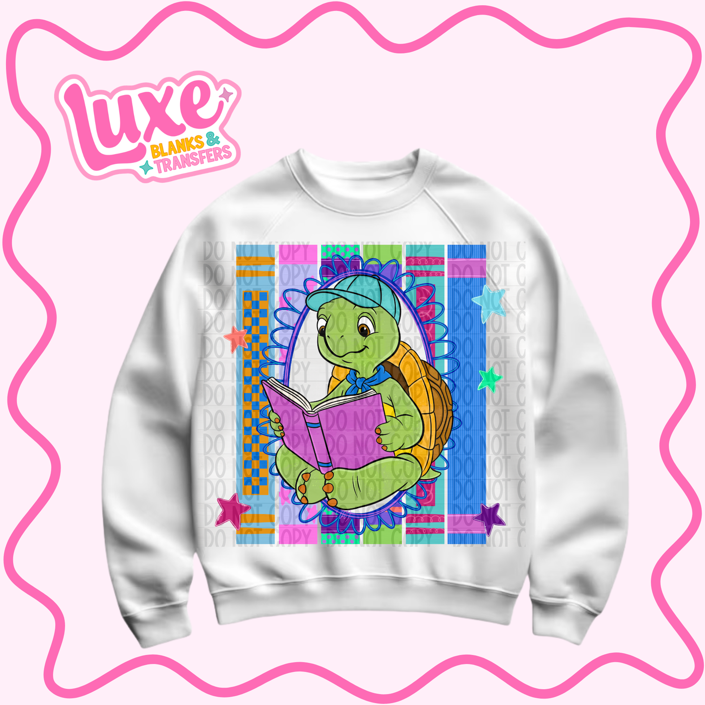 DTF Heat Transfer | Storybook Collection Turtle | #1194