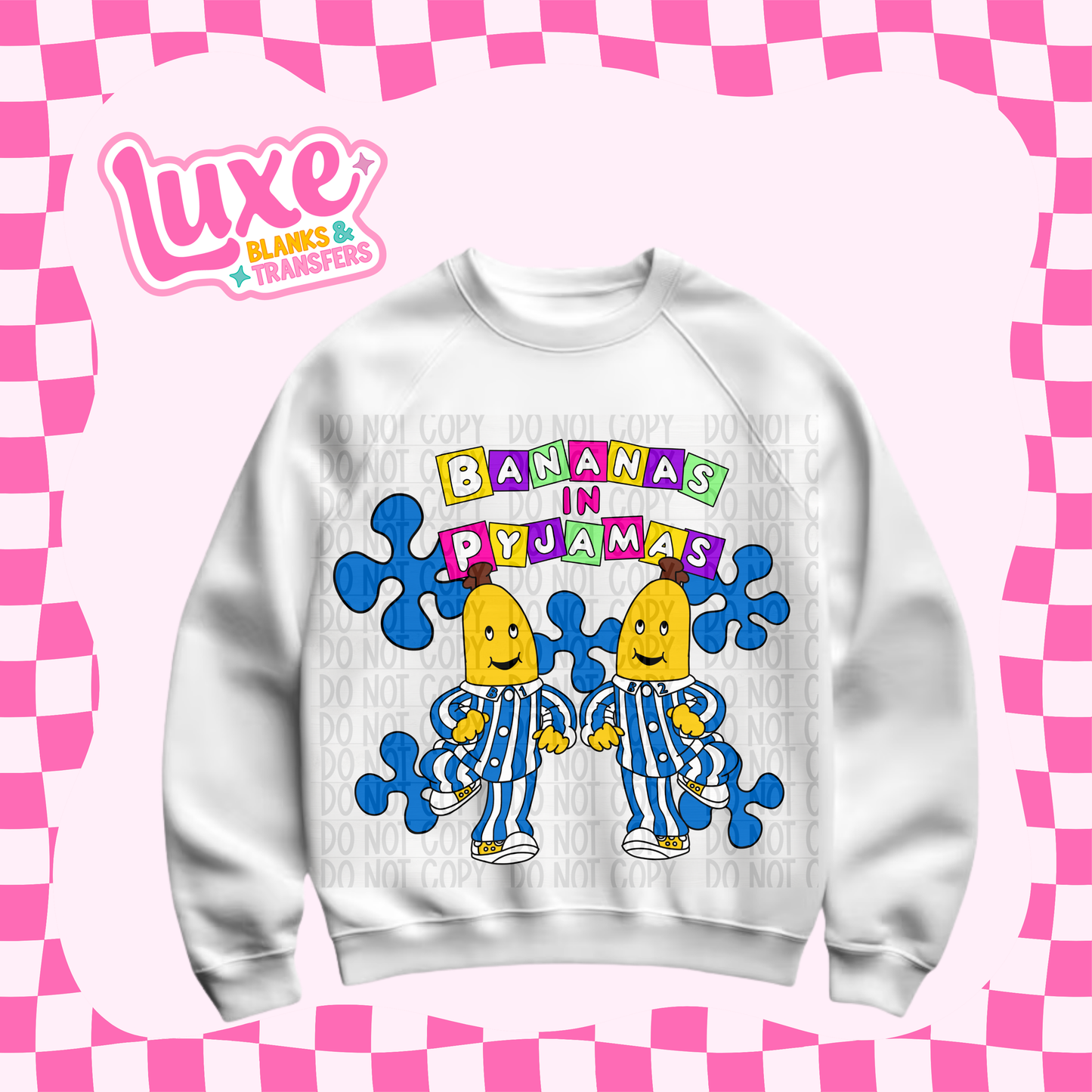 DTF Heat Transfer | Nana's In Pj's Kids Show | #710