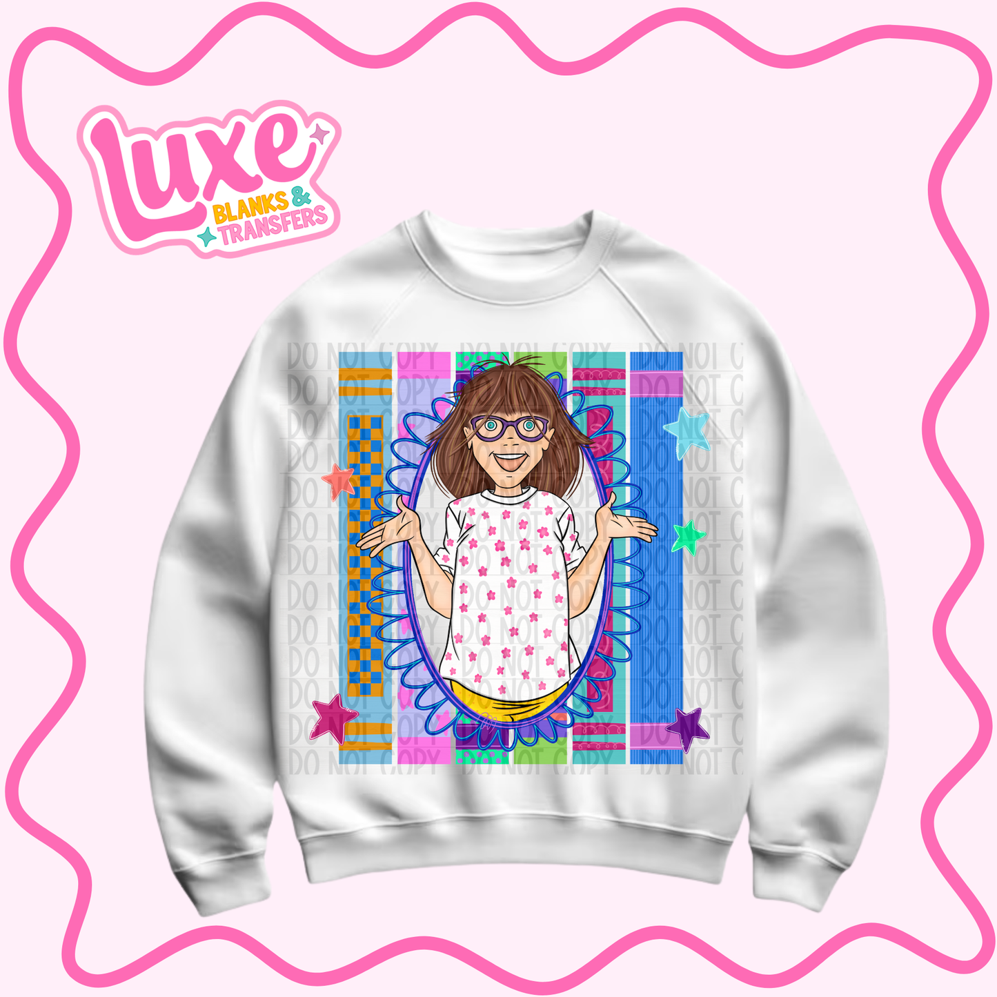 DTF Heat Transfer | Storybook Collection Girl | #1198