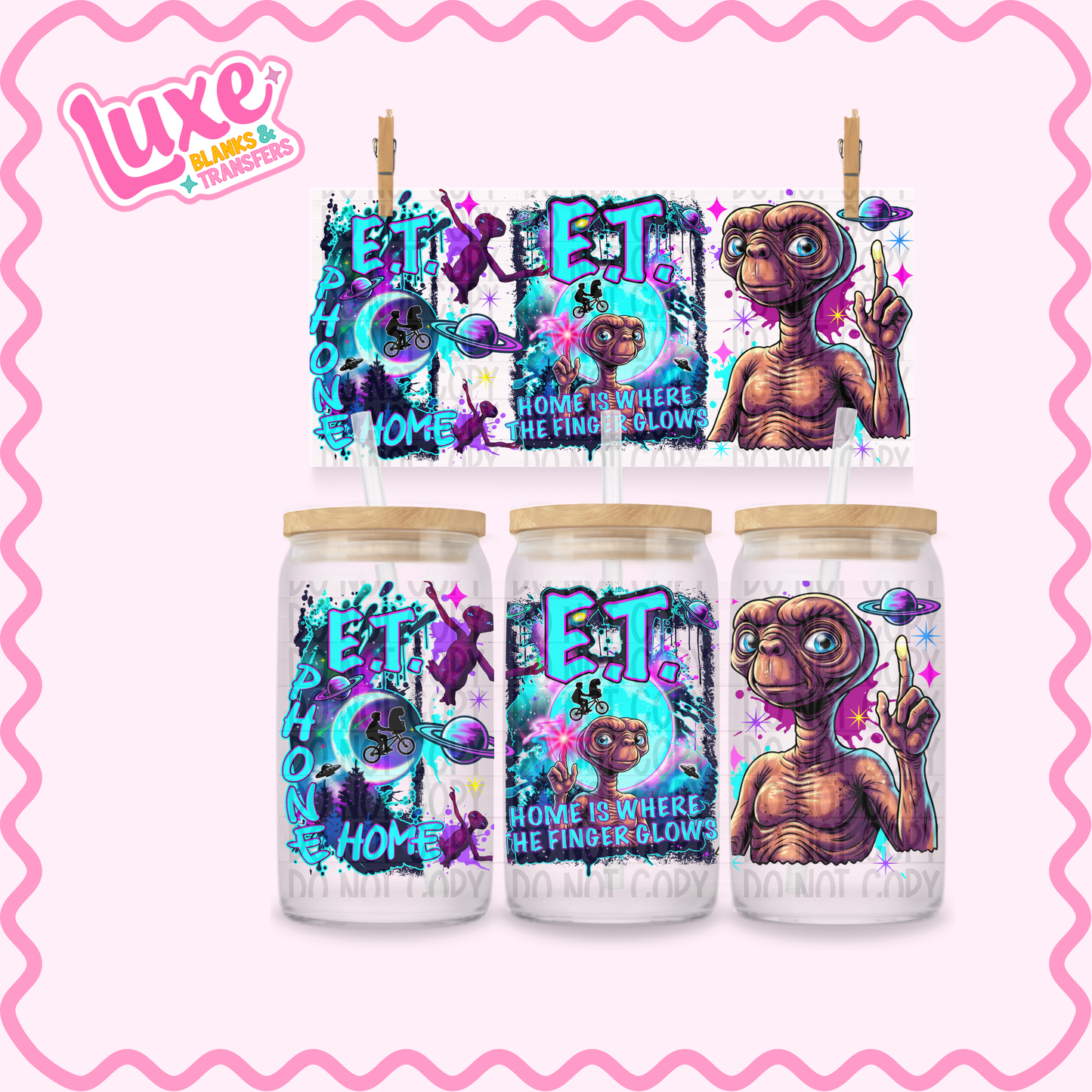 16oz UV DTF Wrap | ET | #3357