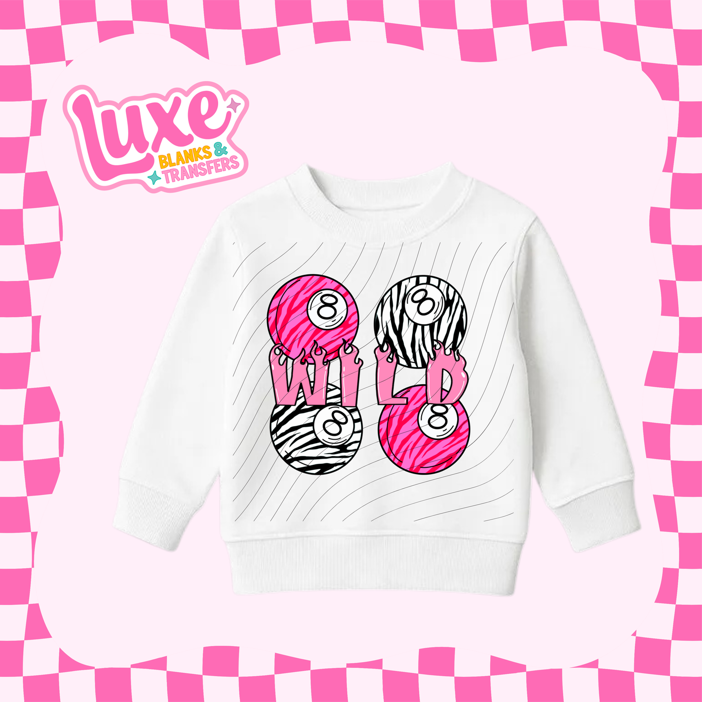 Wild 8 Ball | DTF Heat Transfer | #181