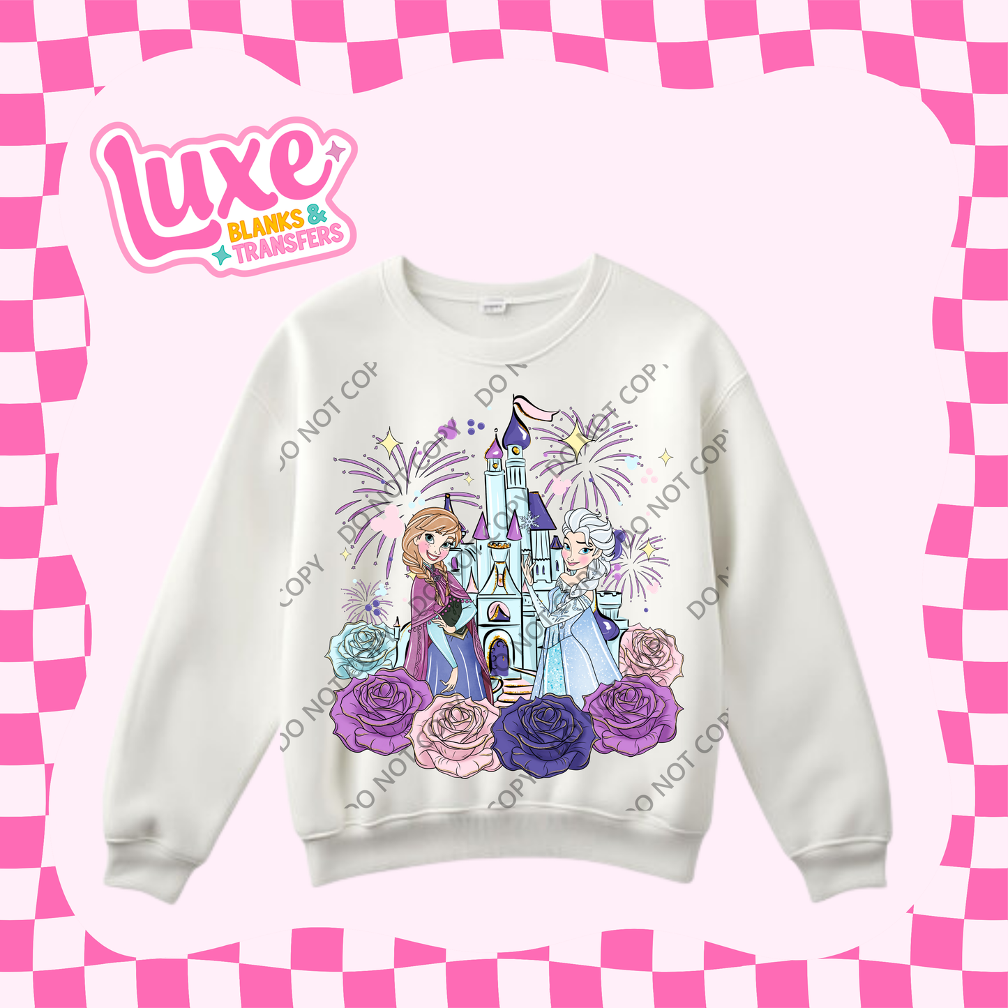 DTF Heat Transfer | Princess Castle 3 | #329