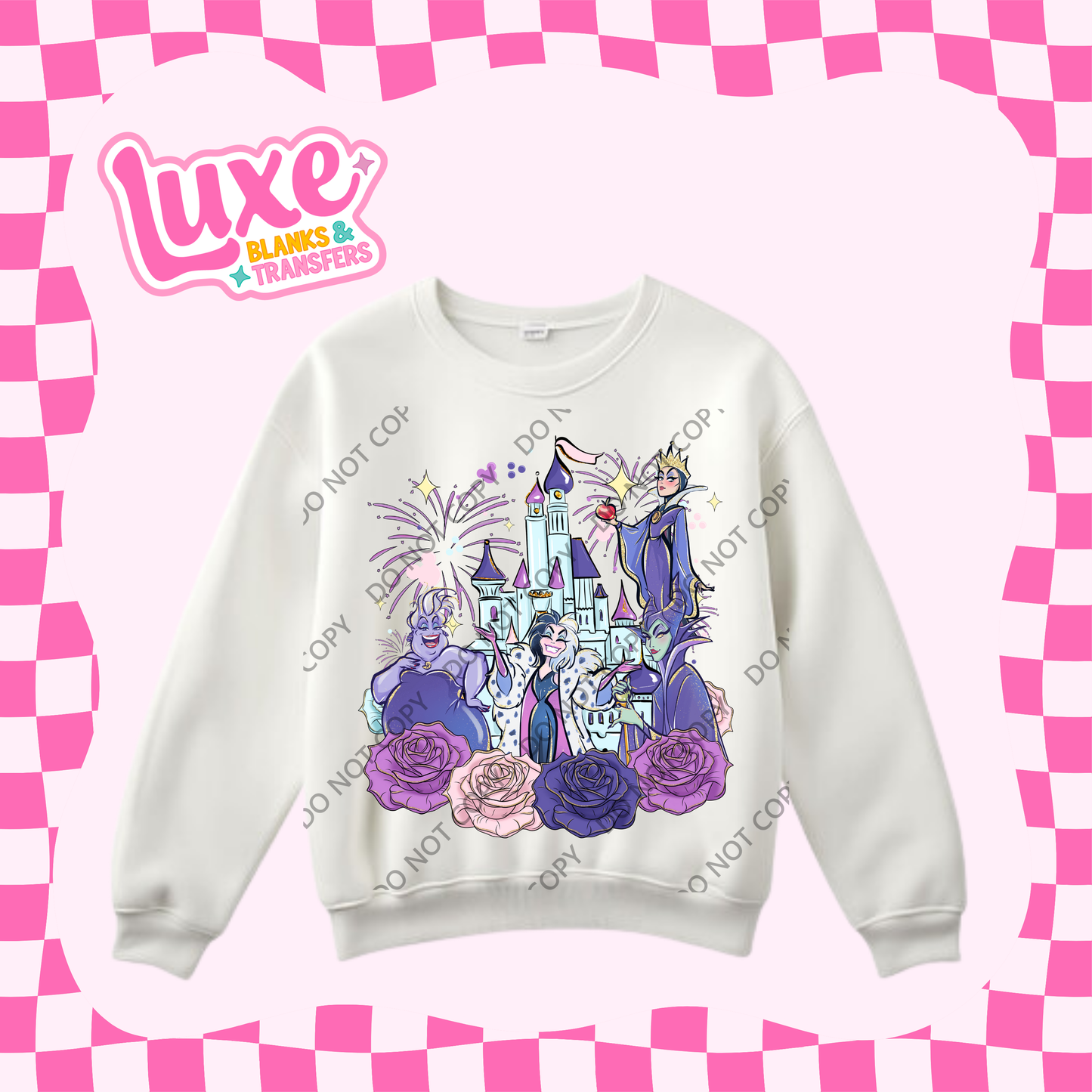 DTF Heat Transfer | Villian Castle | #330