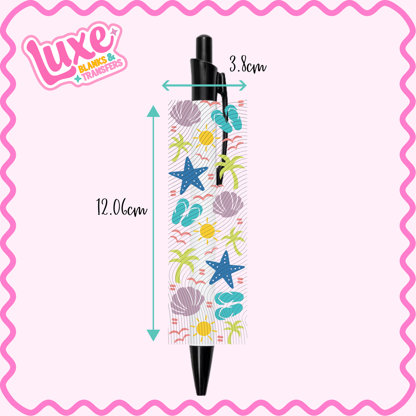 UV DTF Pen Wrap | Under The Sea | #54